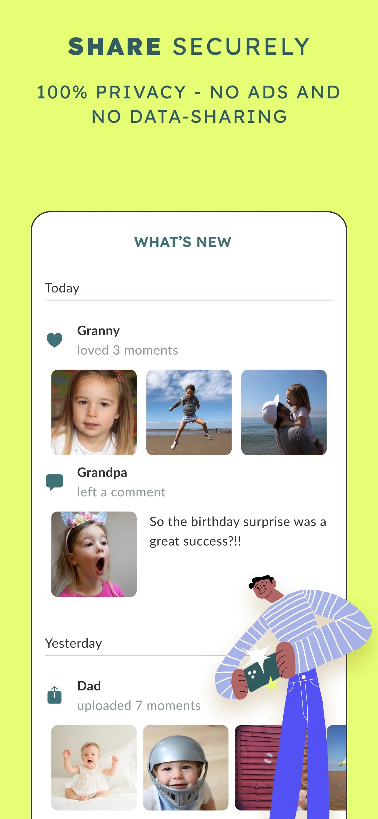 BackThen Family & Baby Photos iphone screenshot 4
