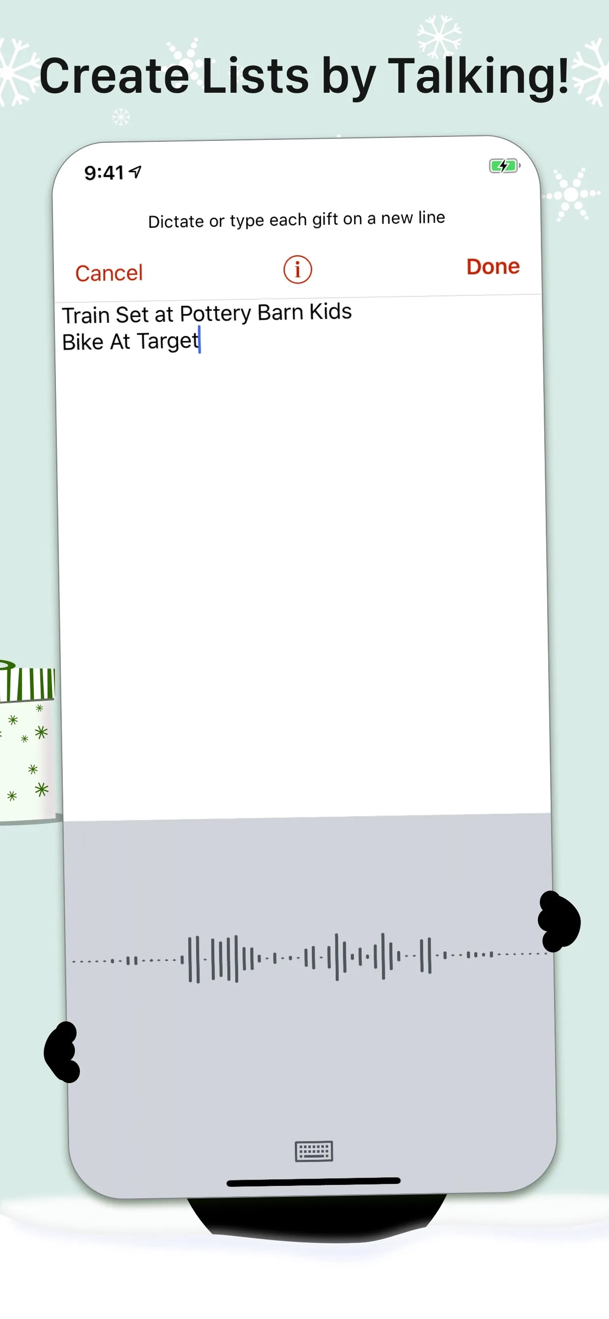 The Christmas List iphone screenshot 11