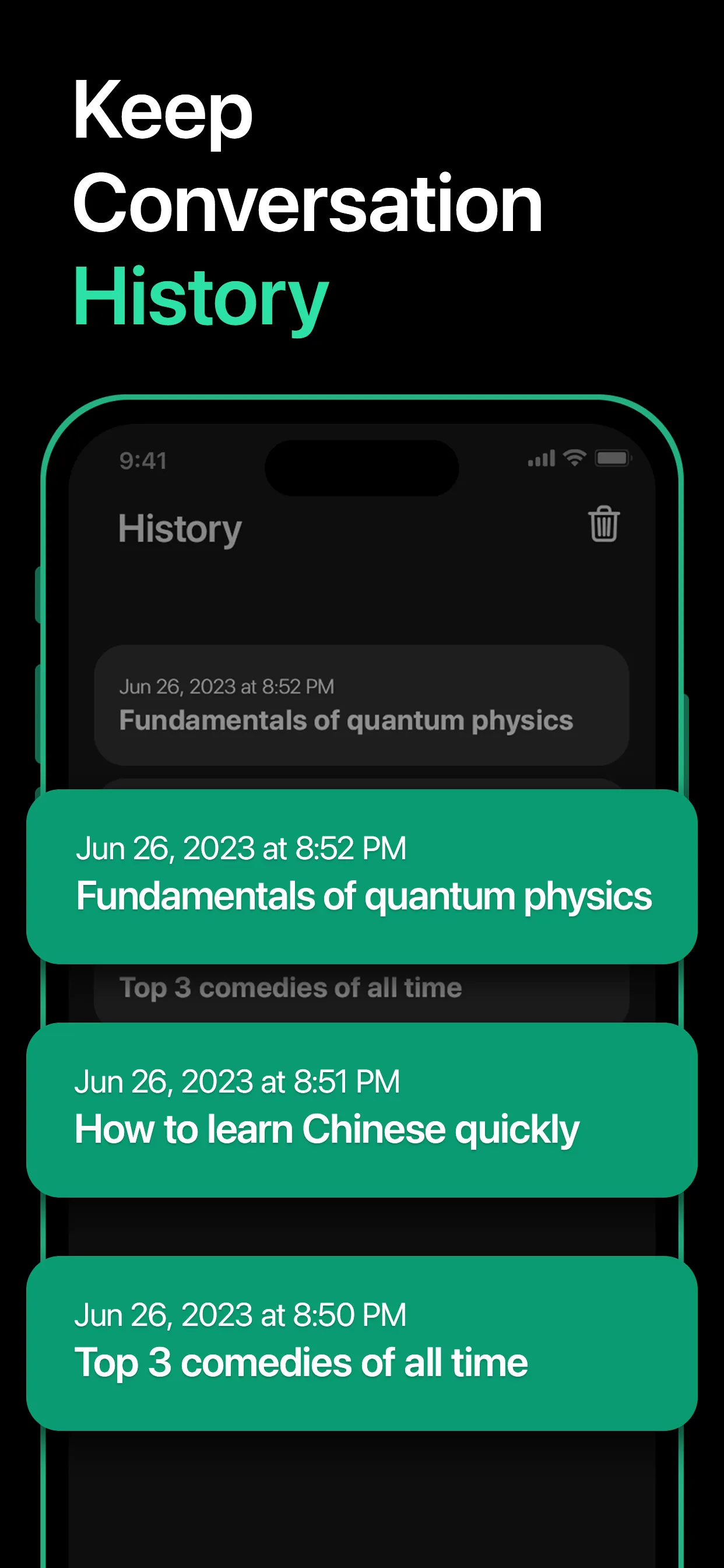 AI ChatBot Assistant: AskEasy iphone screenshot 8