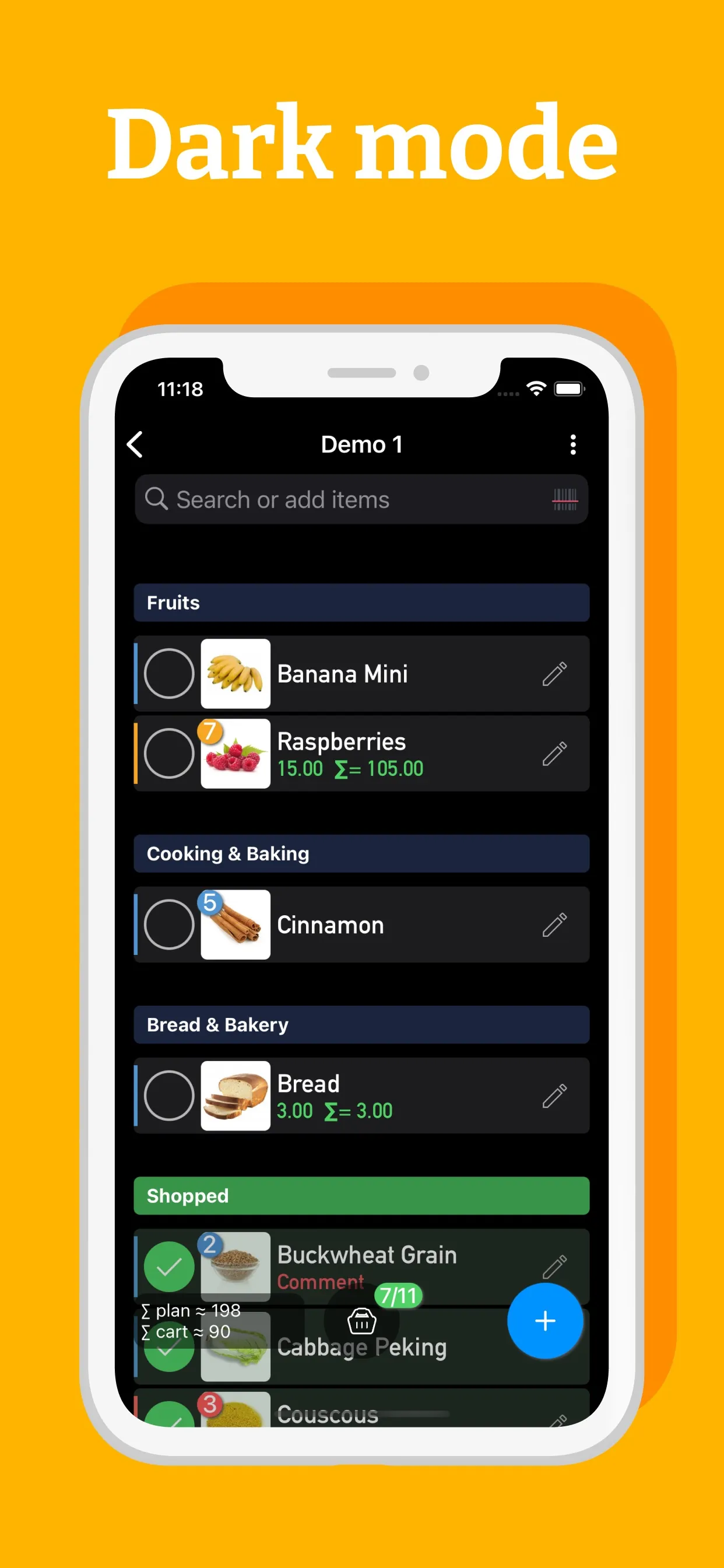 Grocery Shopping List - Pro iphone screenshot 5
