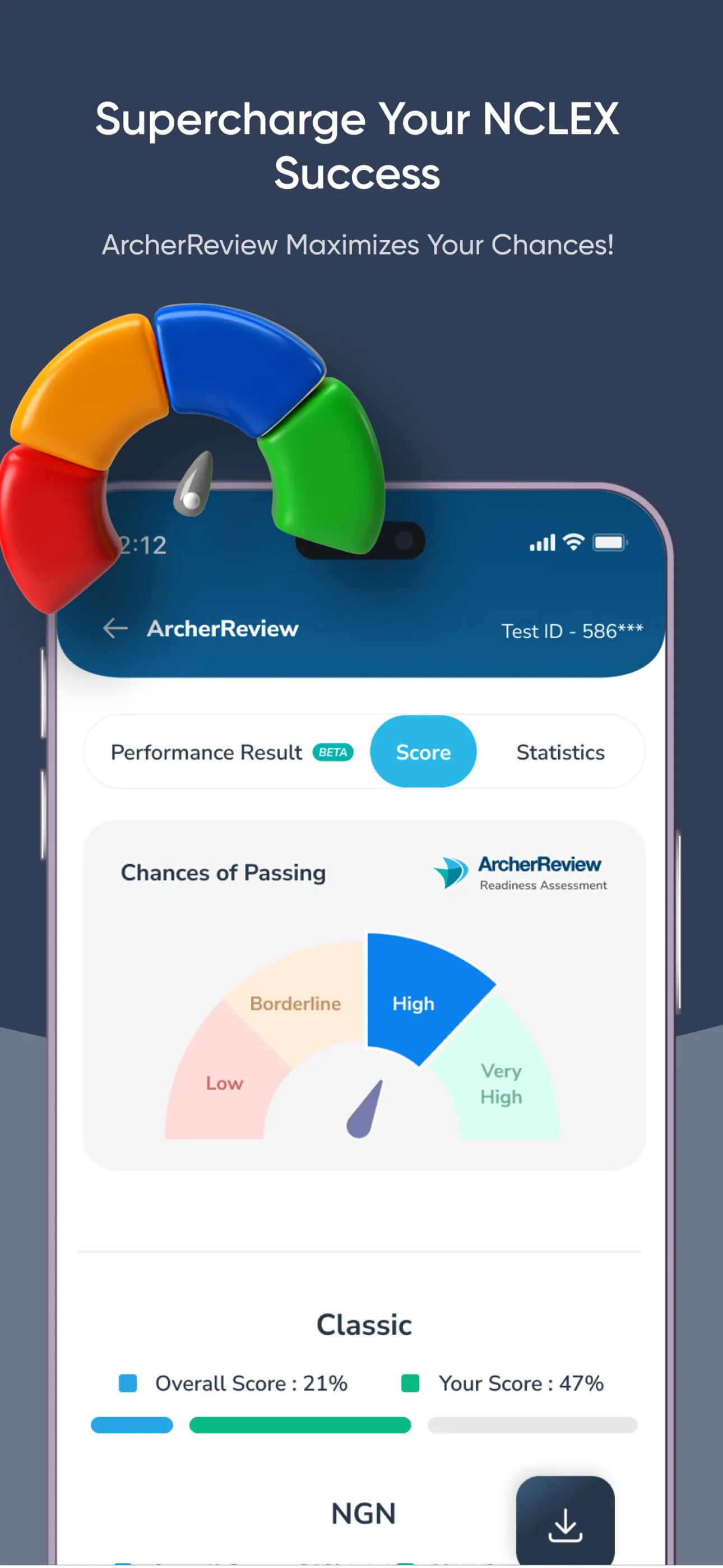 Archer Review NCLEX iphone screenshot 6