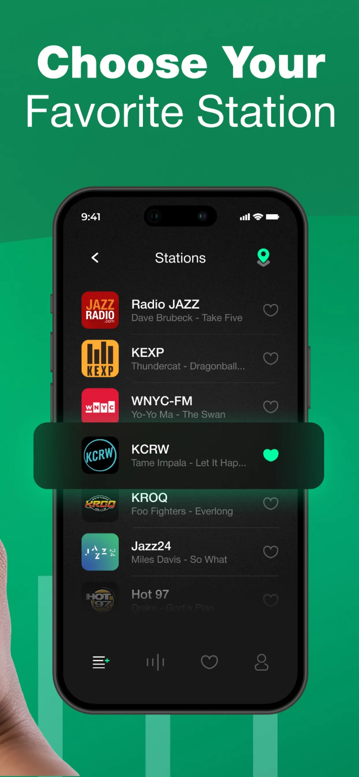 Radio App: Simple AM, FM Tuner iphone screenshot 3
