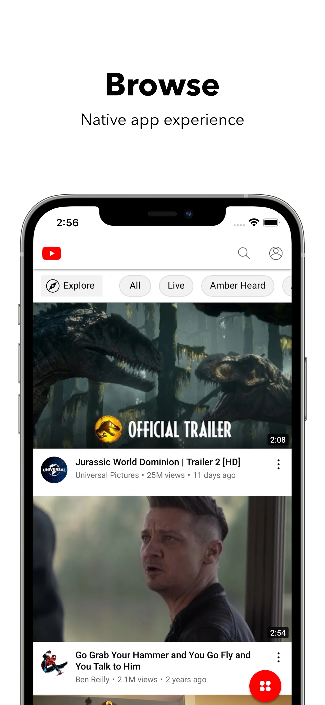 Video Lite iphone screenshot 2