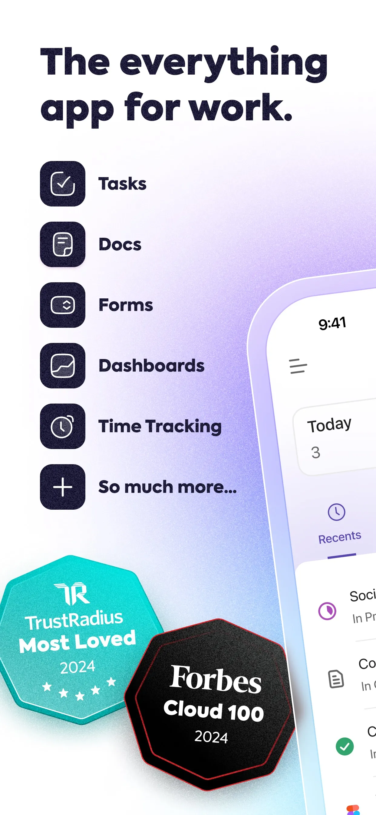 ClickUp - Manage Teams & Tasks iphone screenshot 1