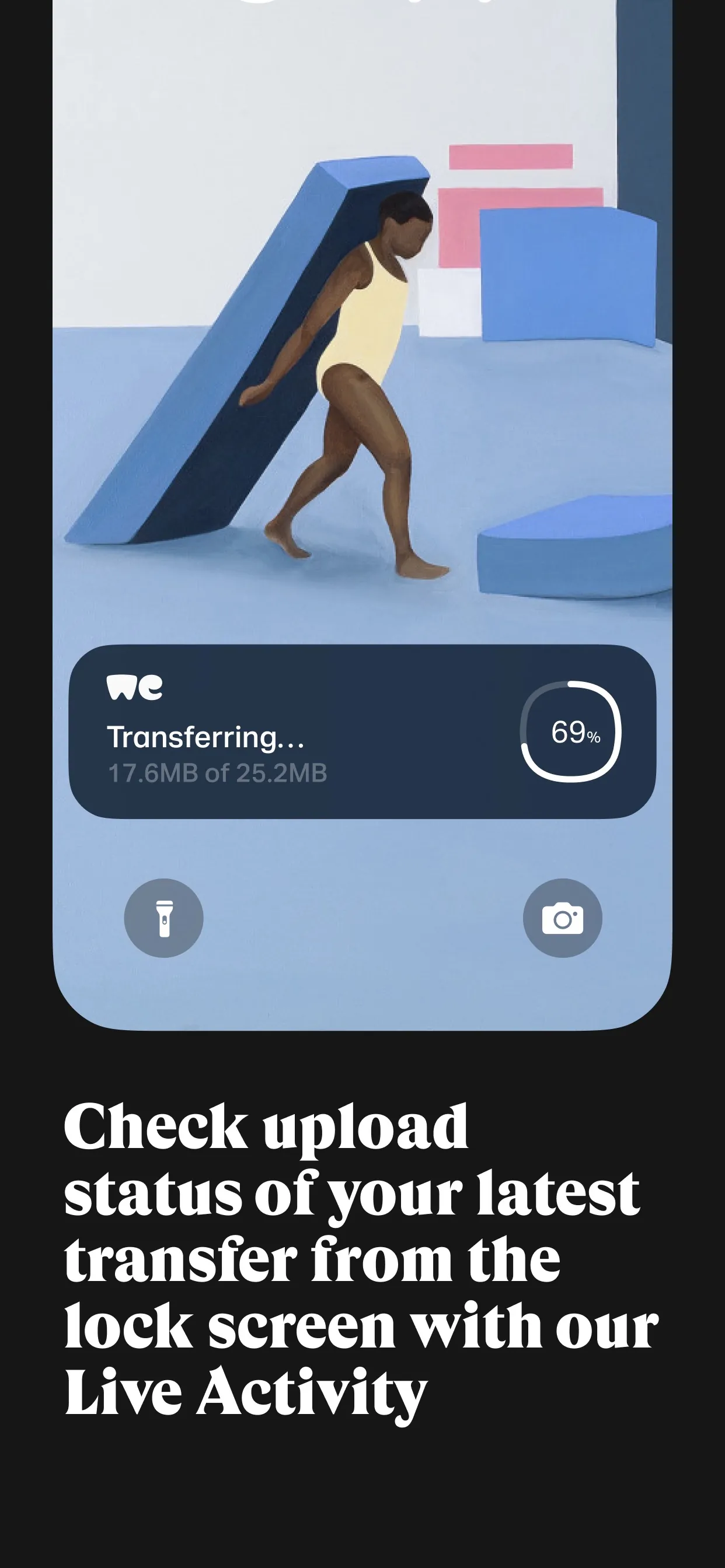 WeTransfer: Transfer Files iphone screenshot 2