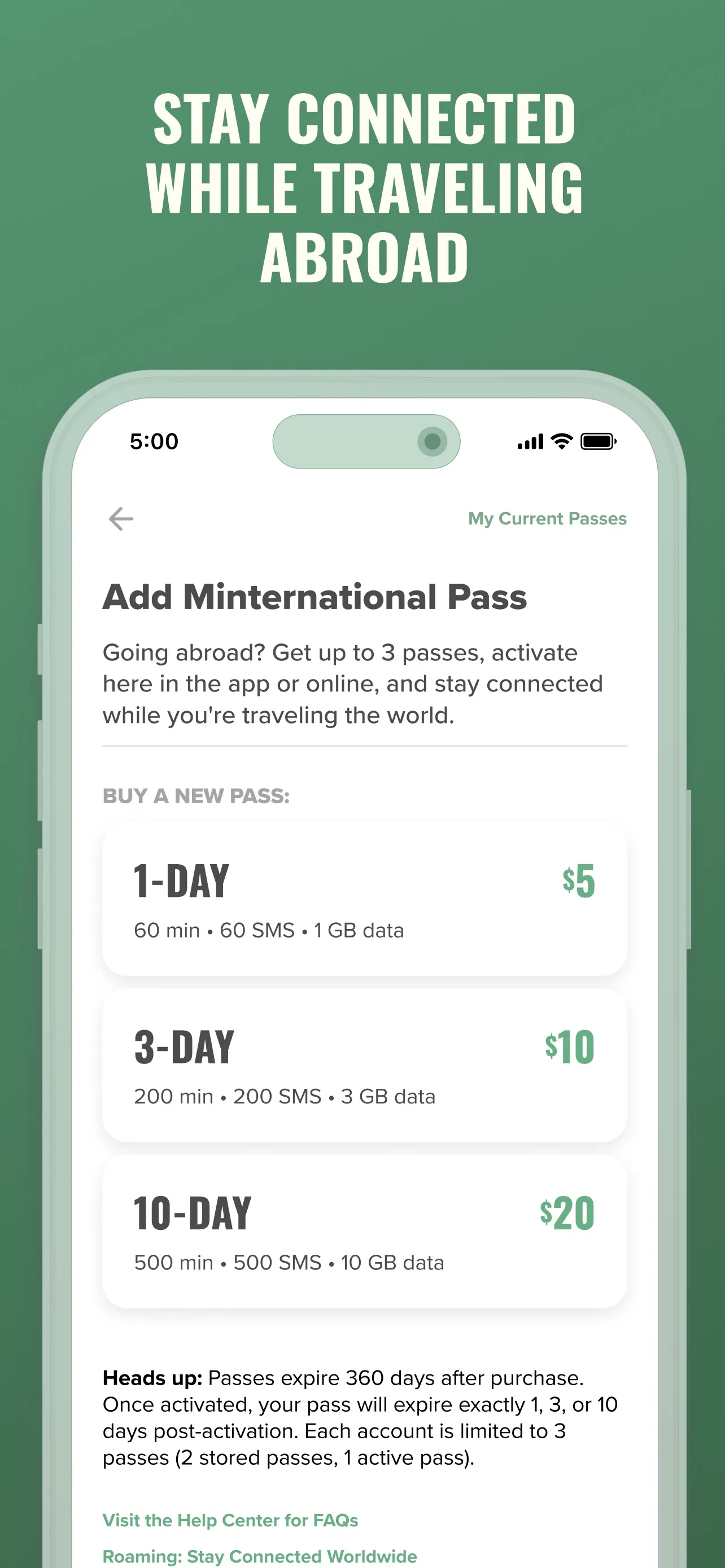 Mint Mobile iphone screenshot 7