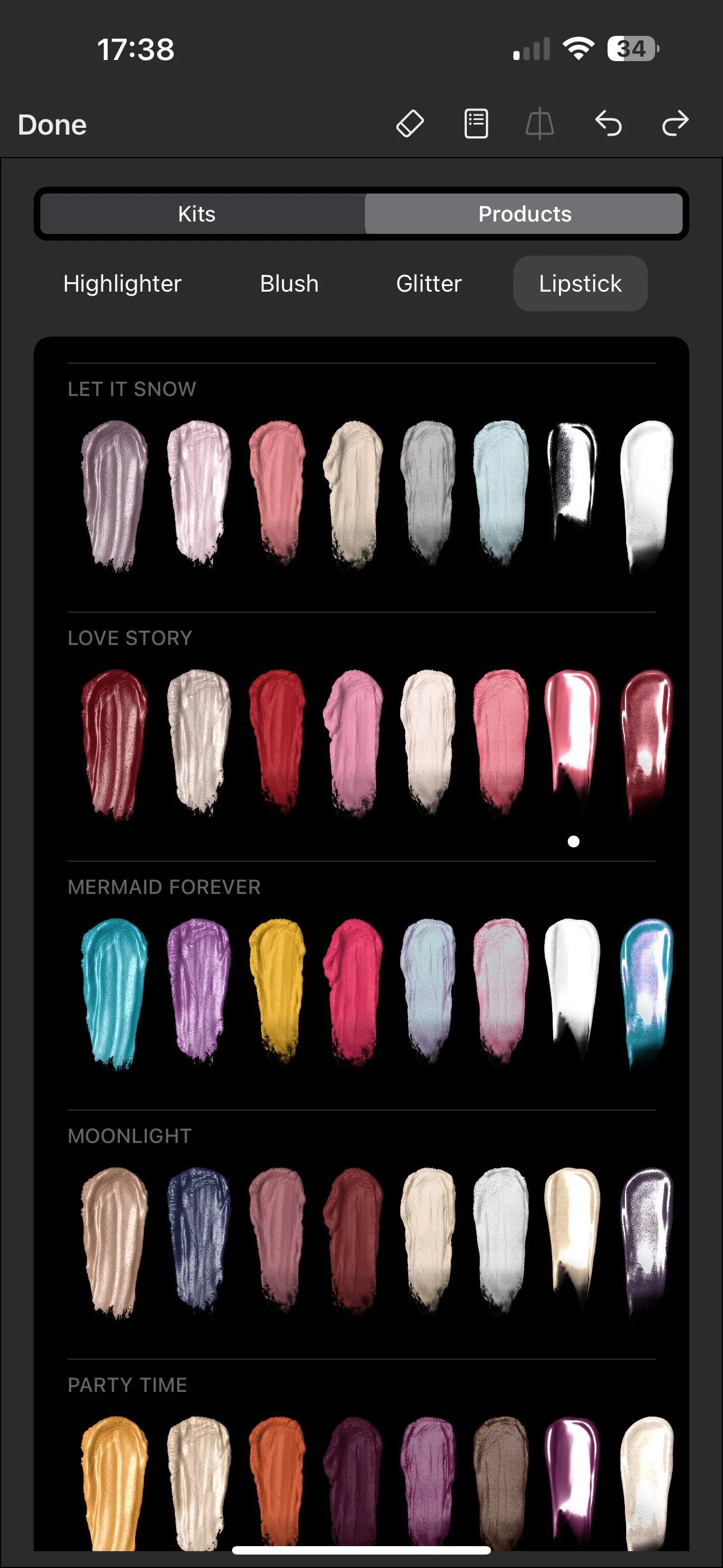 Prêt à Makeup iphone screenshot 4