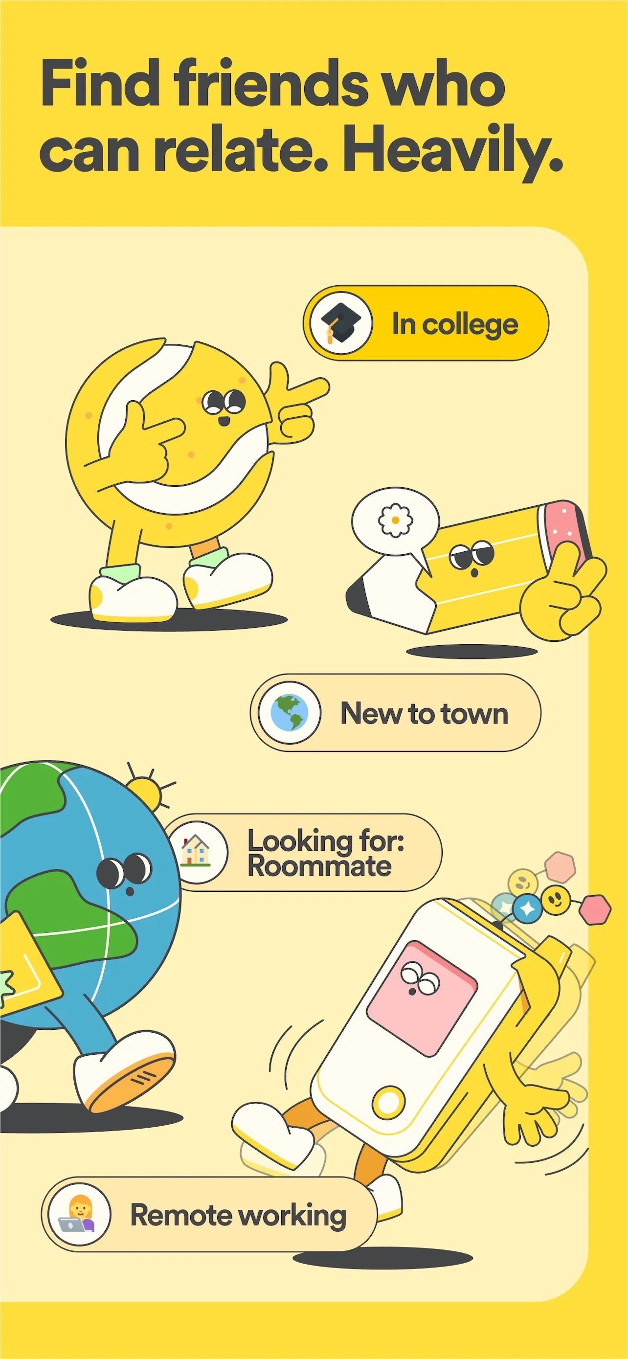 Bumble For Friends: Meet IRL iphone screenshot 3