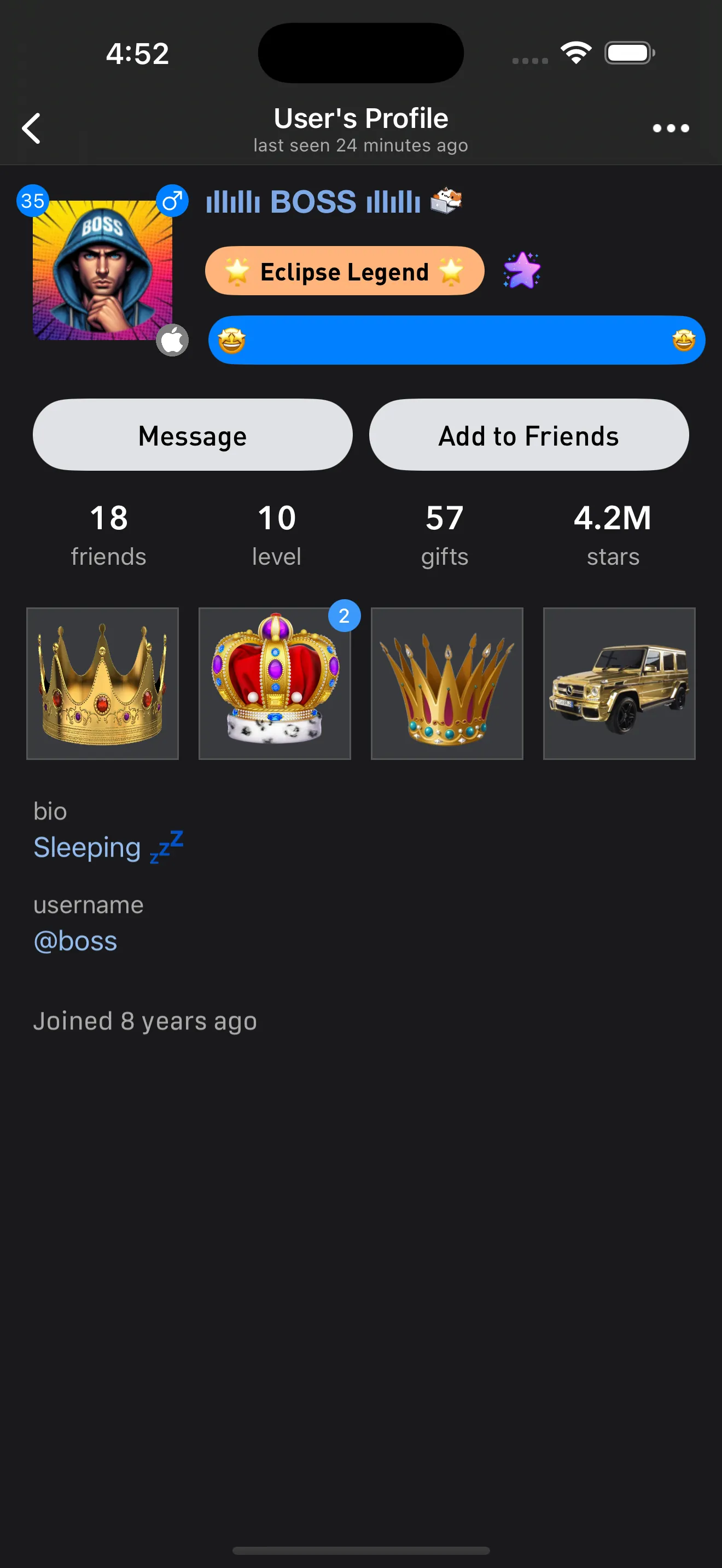 Eclipse - Chat Rooms iphone screenshot 4