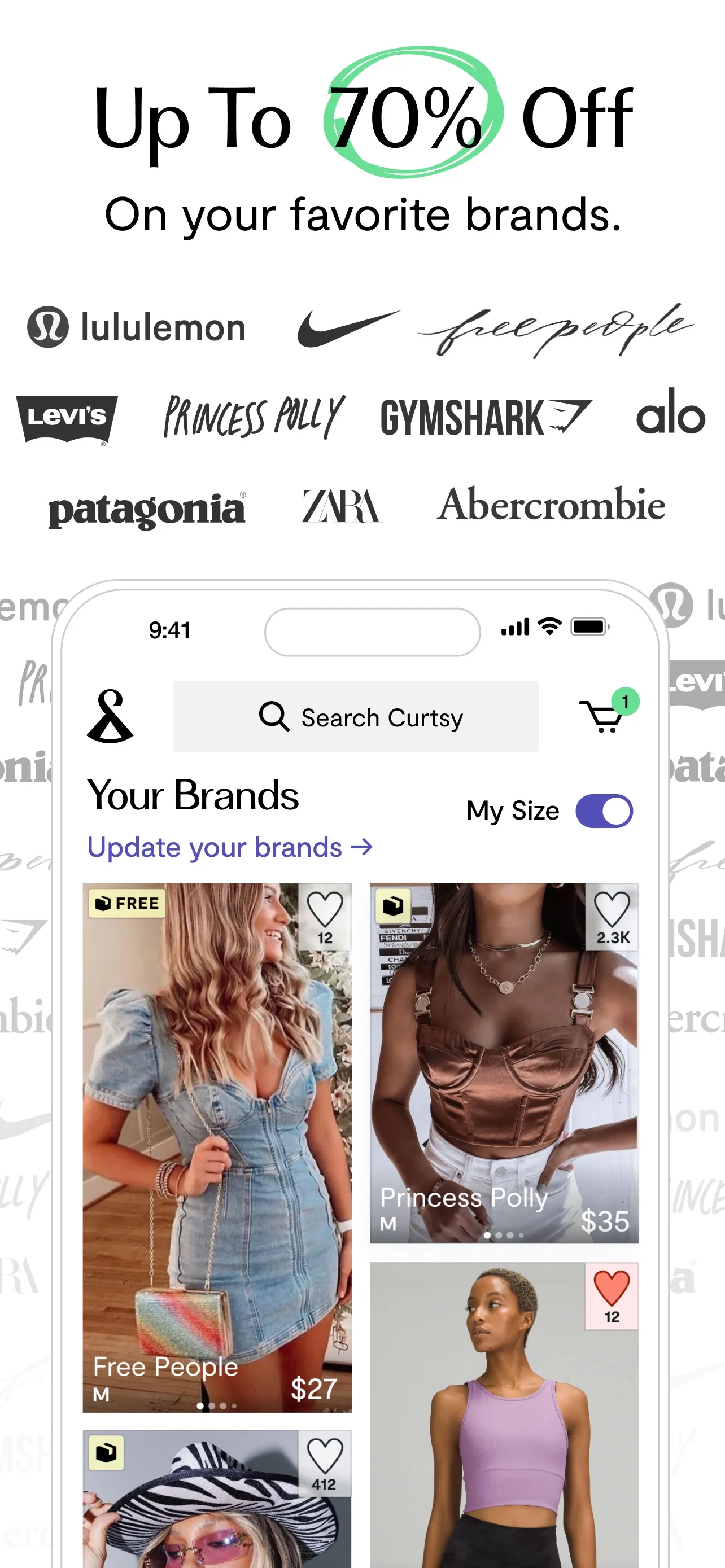 Curtsy - AI Clothing Resale iphone screenshot 2