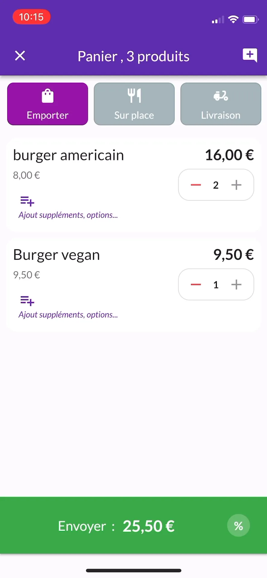 Take orders POS Print System iphone screenshot 1