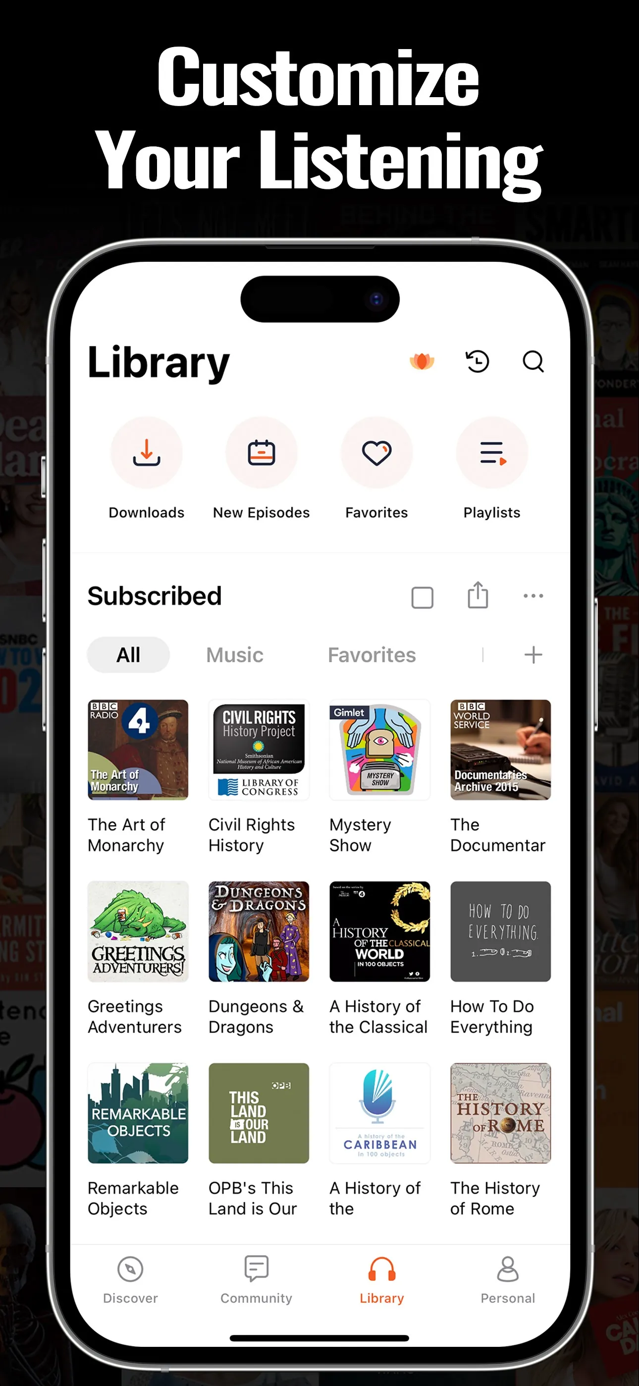 Podcast App & Player - Castbox iphone screenshot 5