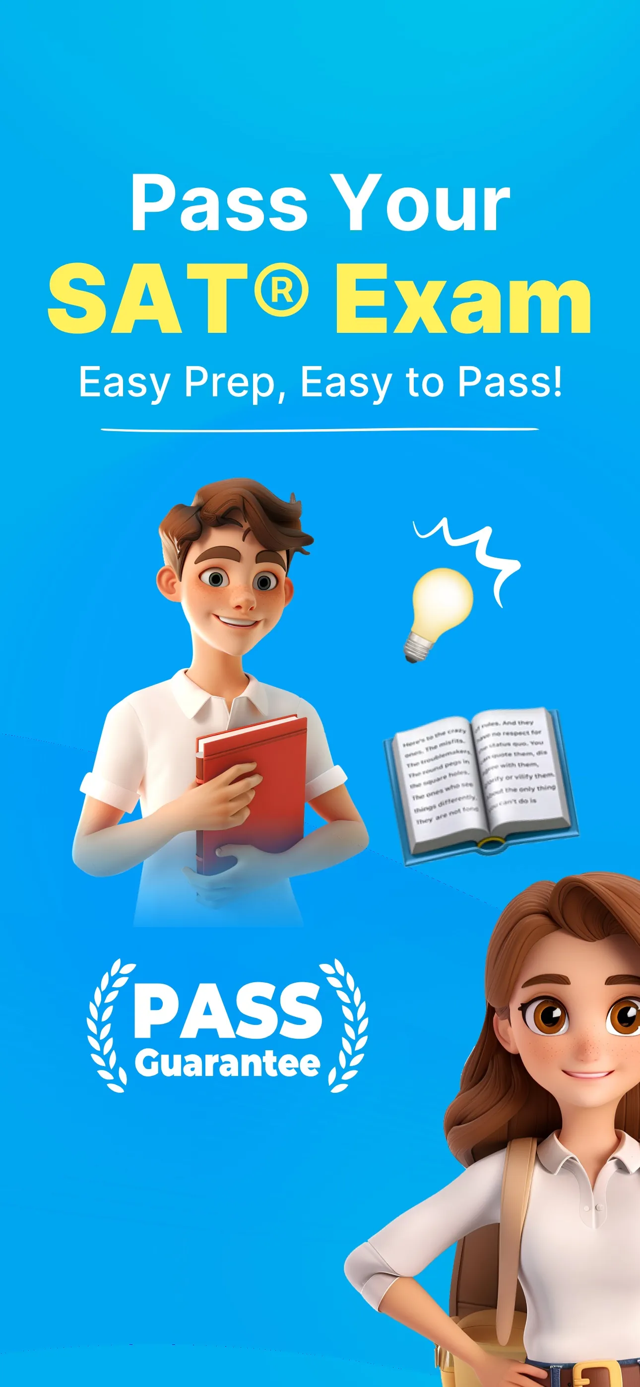 SAT® Practice Test Prep 2025 iphone screenshot 1