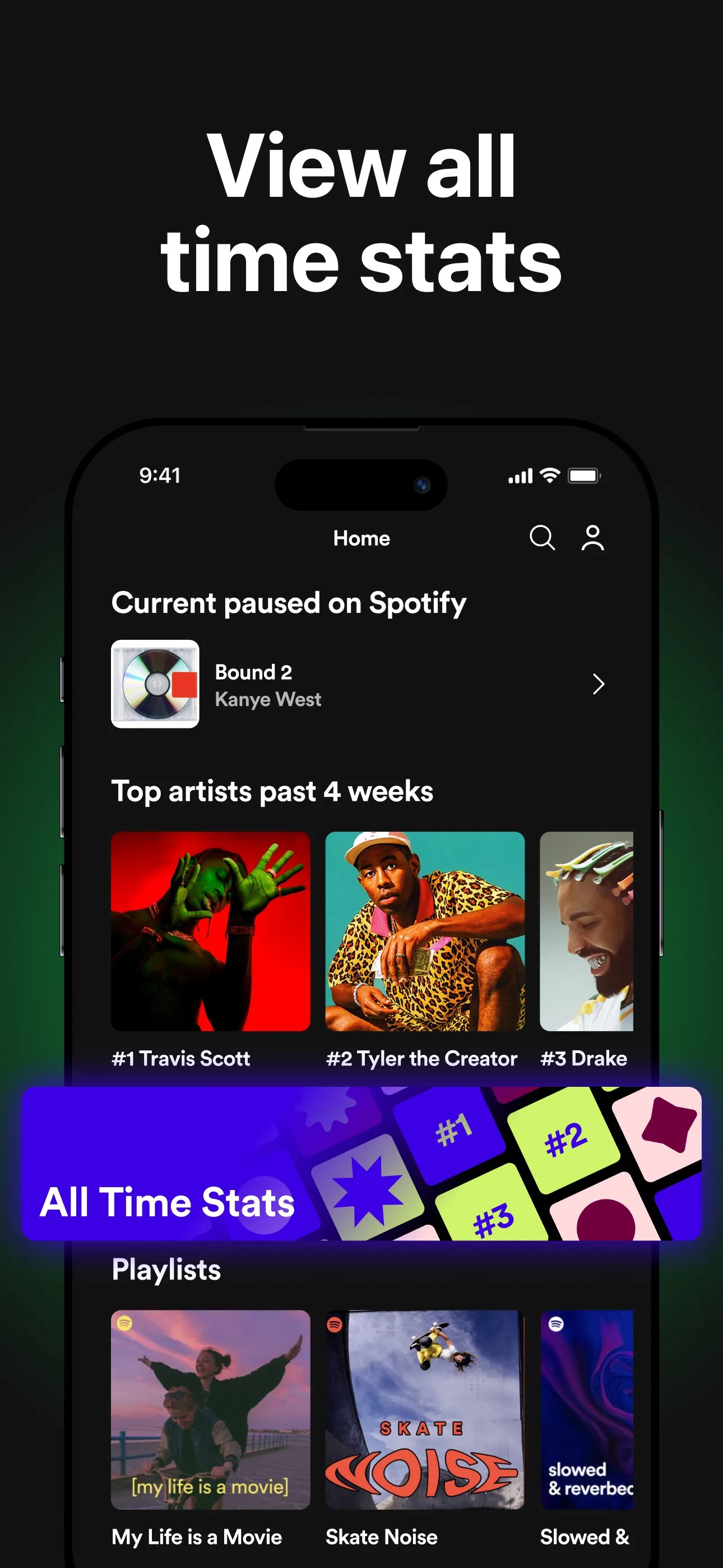 must.fm for Spotify Stats iphone screenshot 5