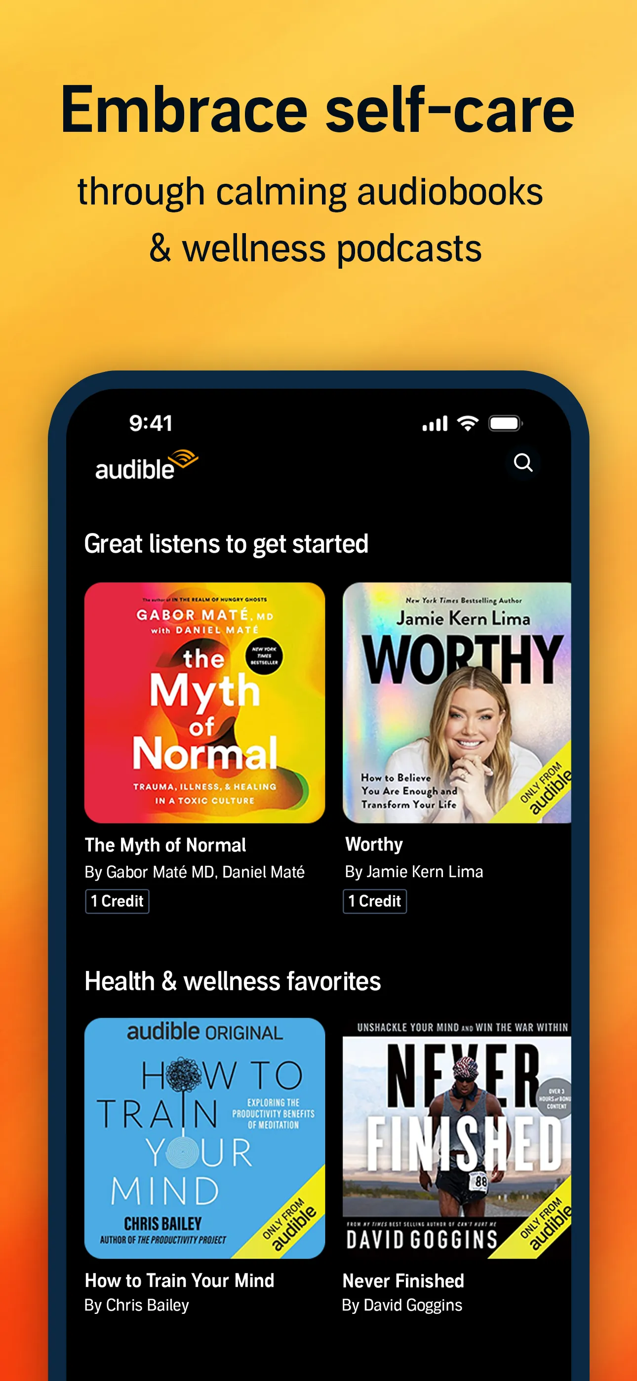 Audible: Audio Entertainment iphone screenshot 2