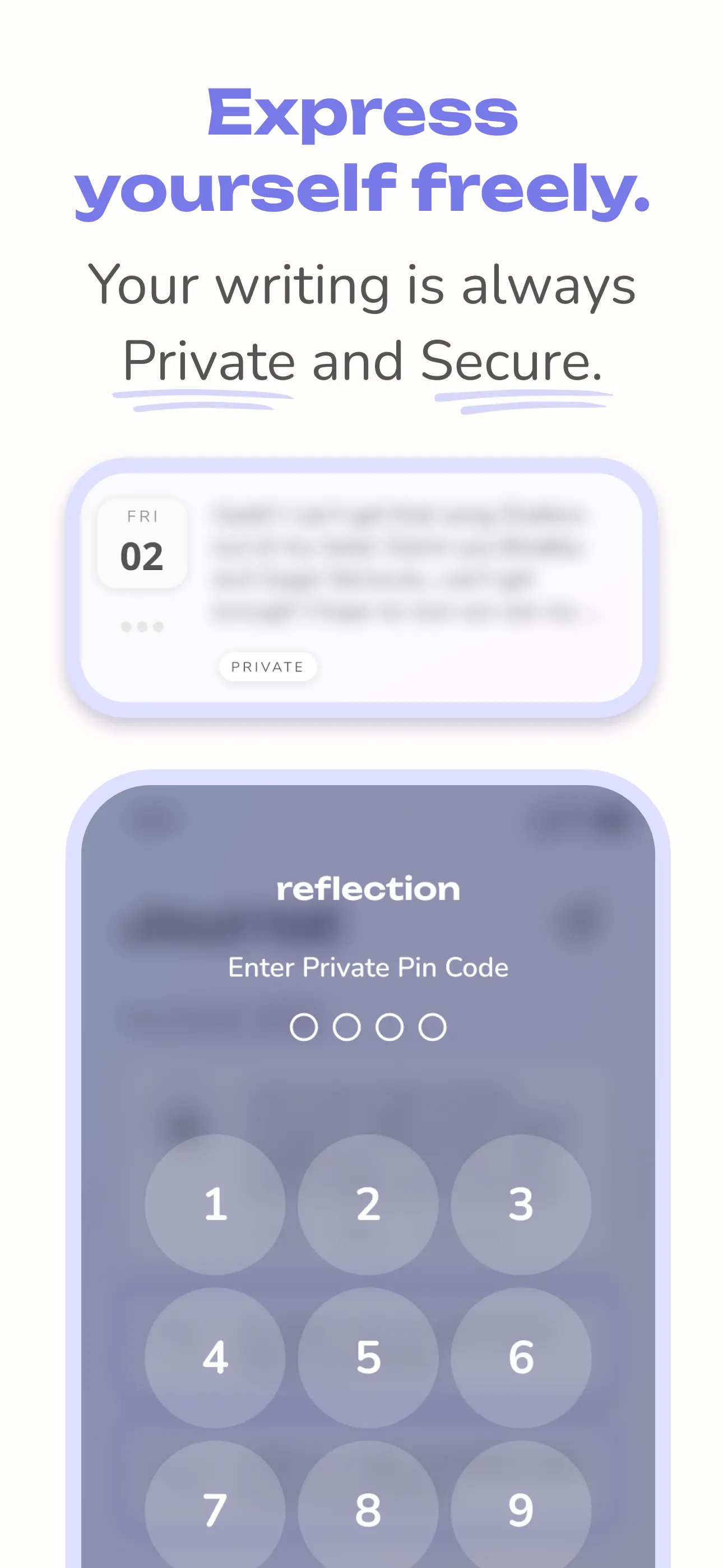 Reflection: AI Journal Prompts iphone screenshot 6