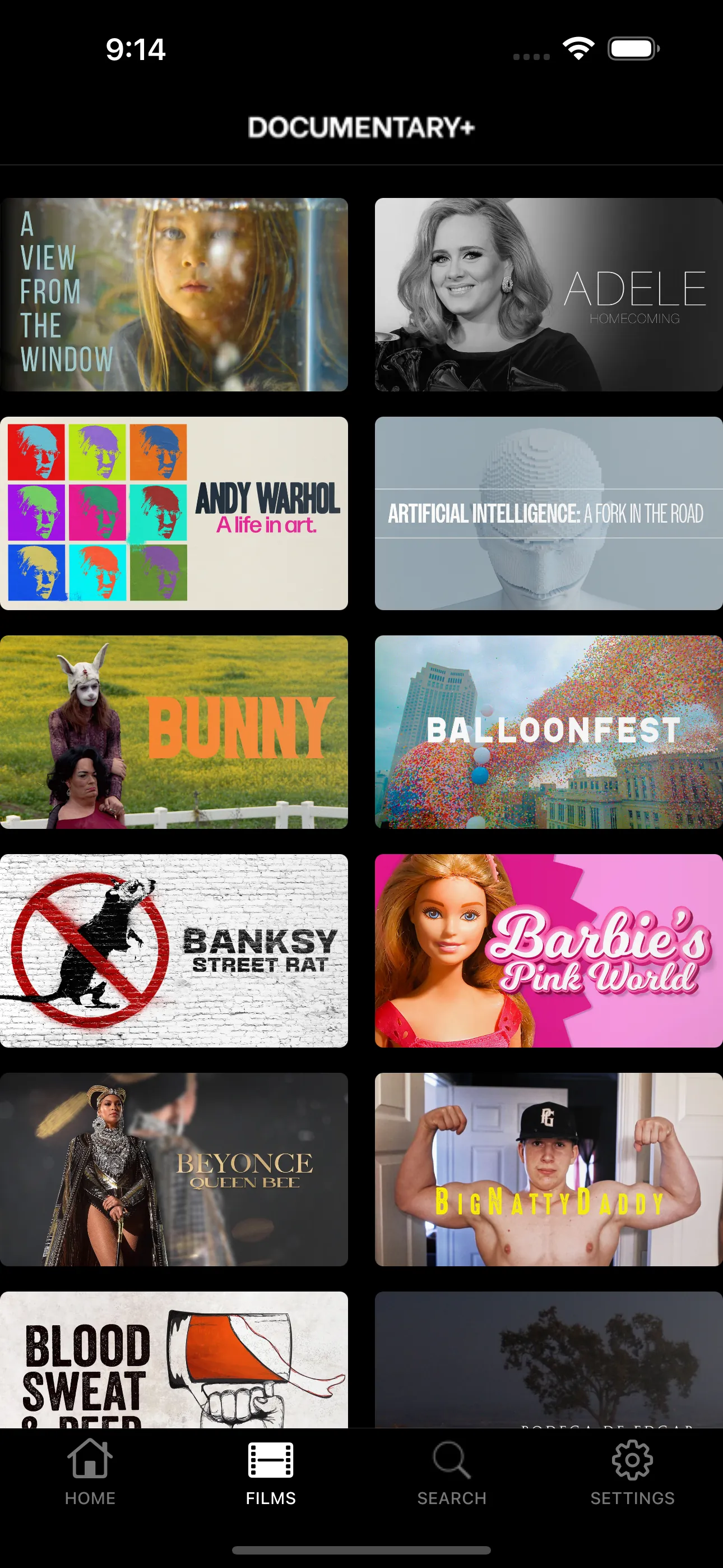 DOCUMENTARY+ | Streaming App iphone screenshot 3