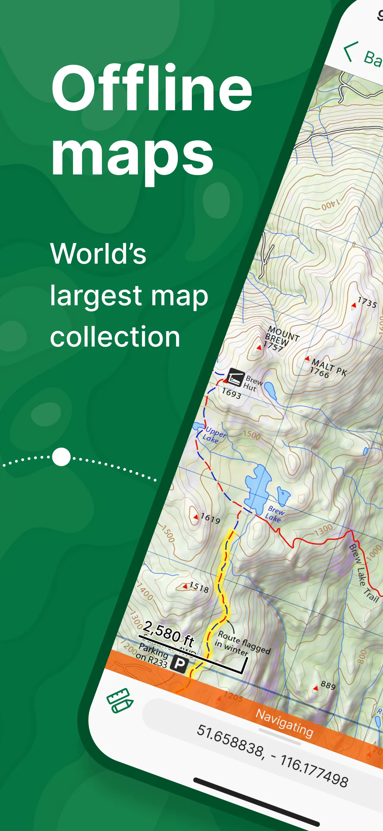 Avenza Maps: Offline Mapping iphone screenshot 1