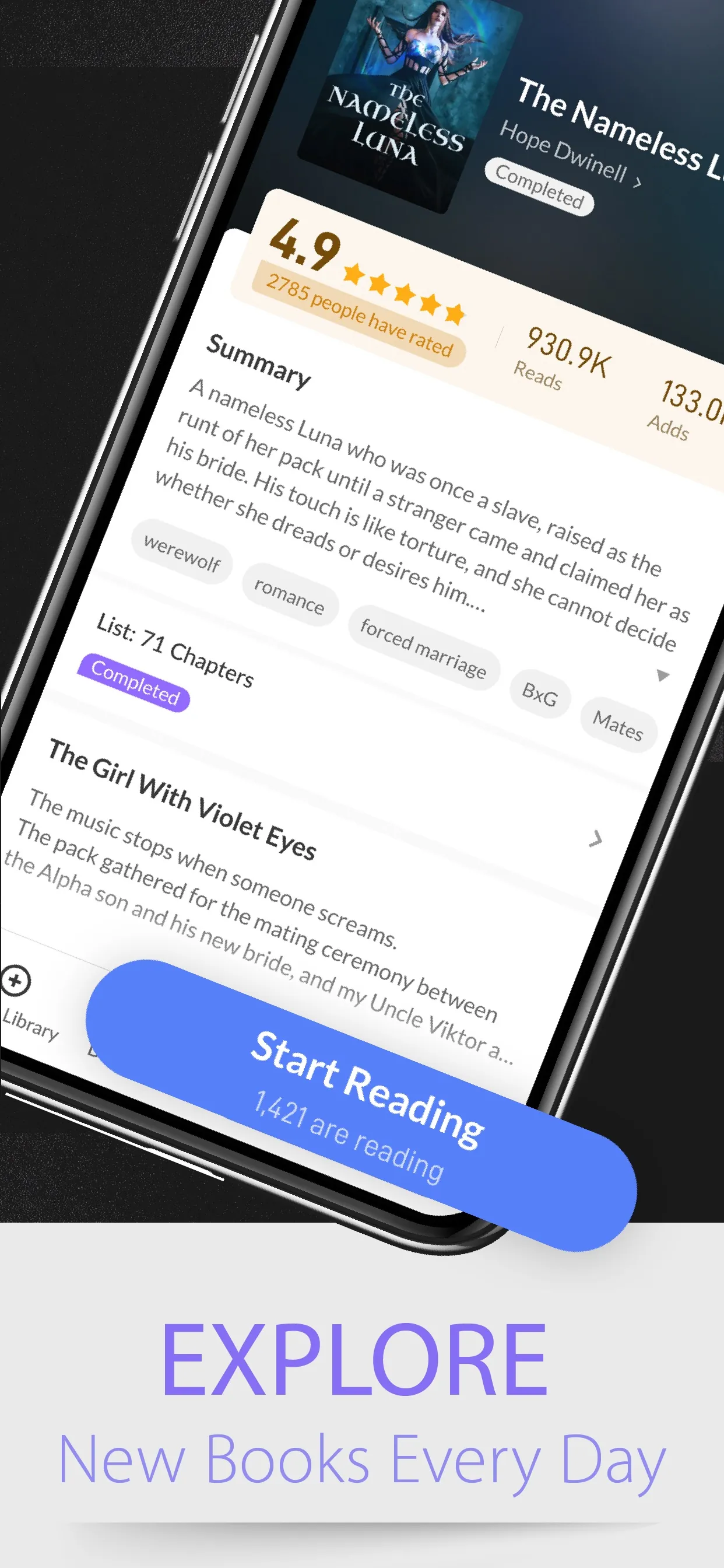 Readict - novels and more iphone screenshot 6