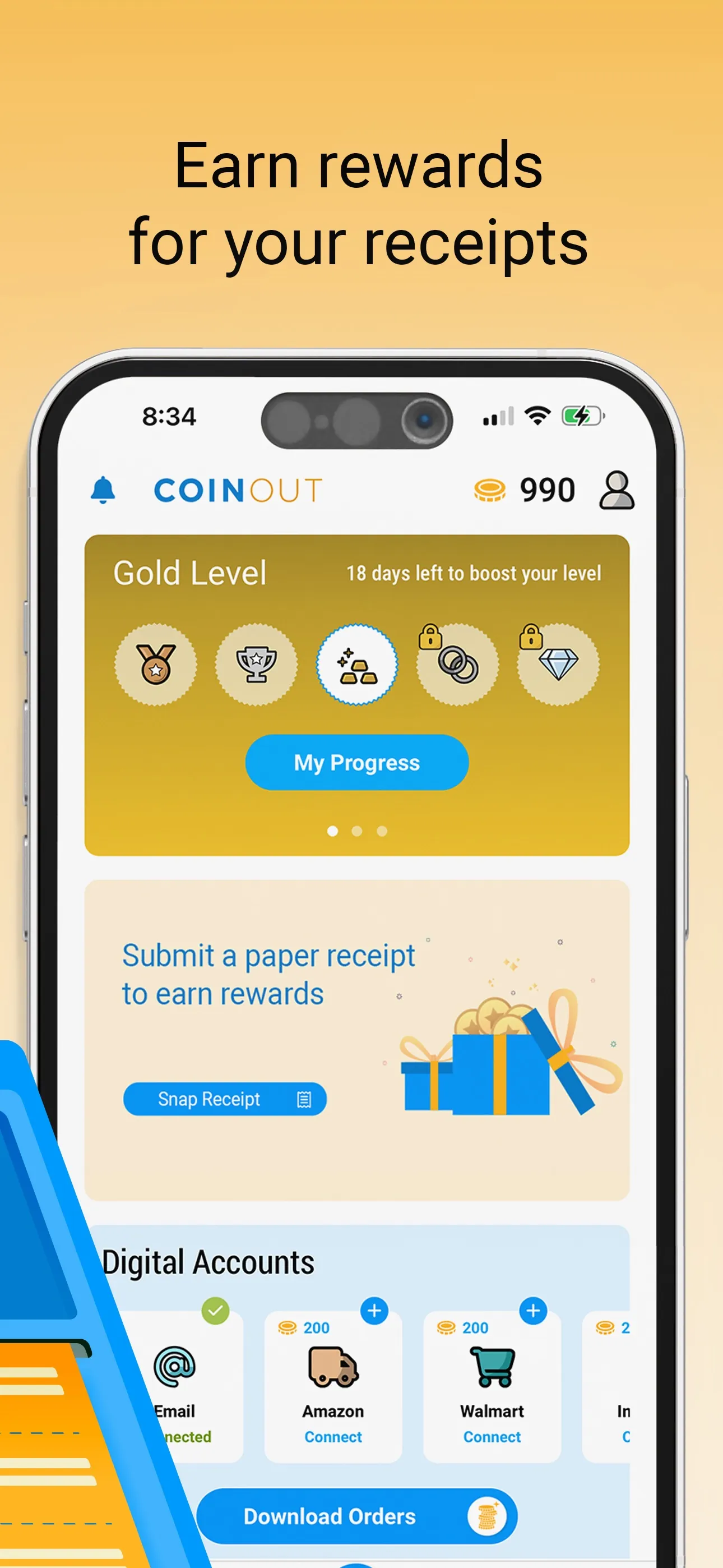 CoinOut: Receipts for Rewards iphone screenshot 3