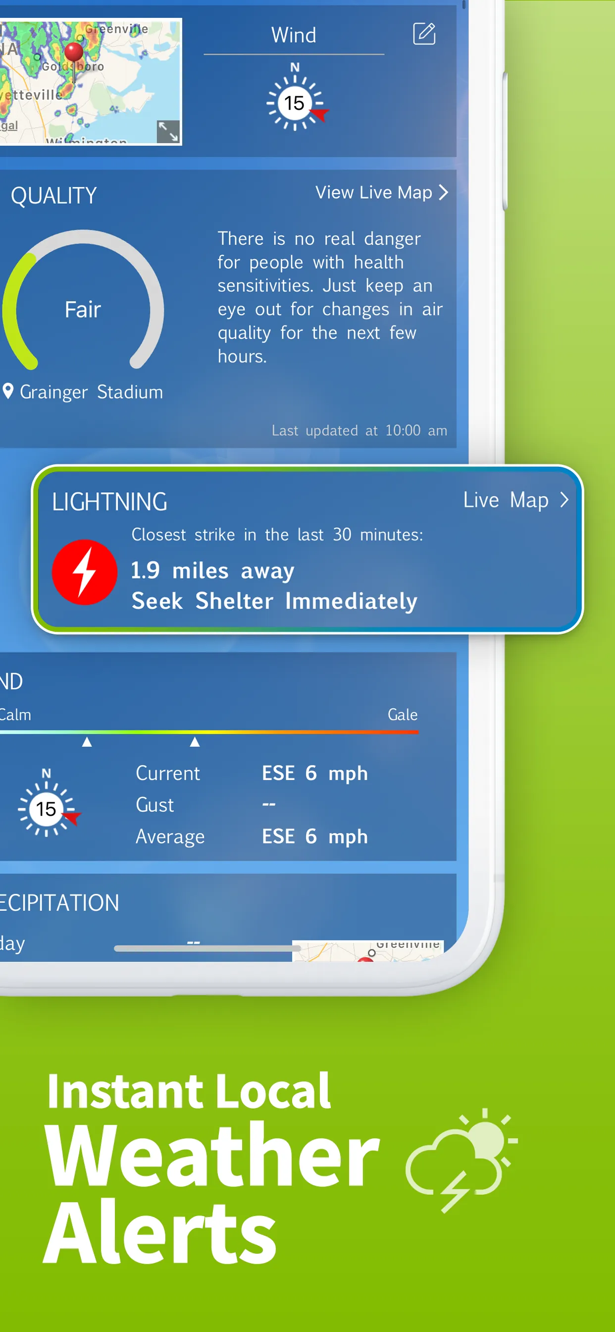 WeatherBug Elite iphone screenshot 4