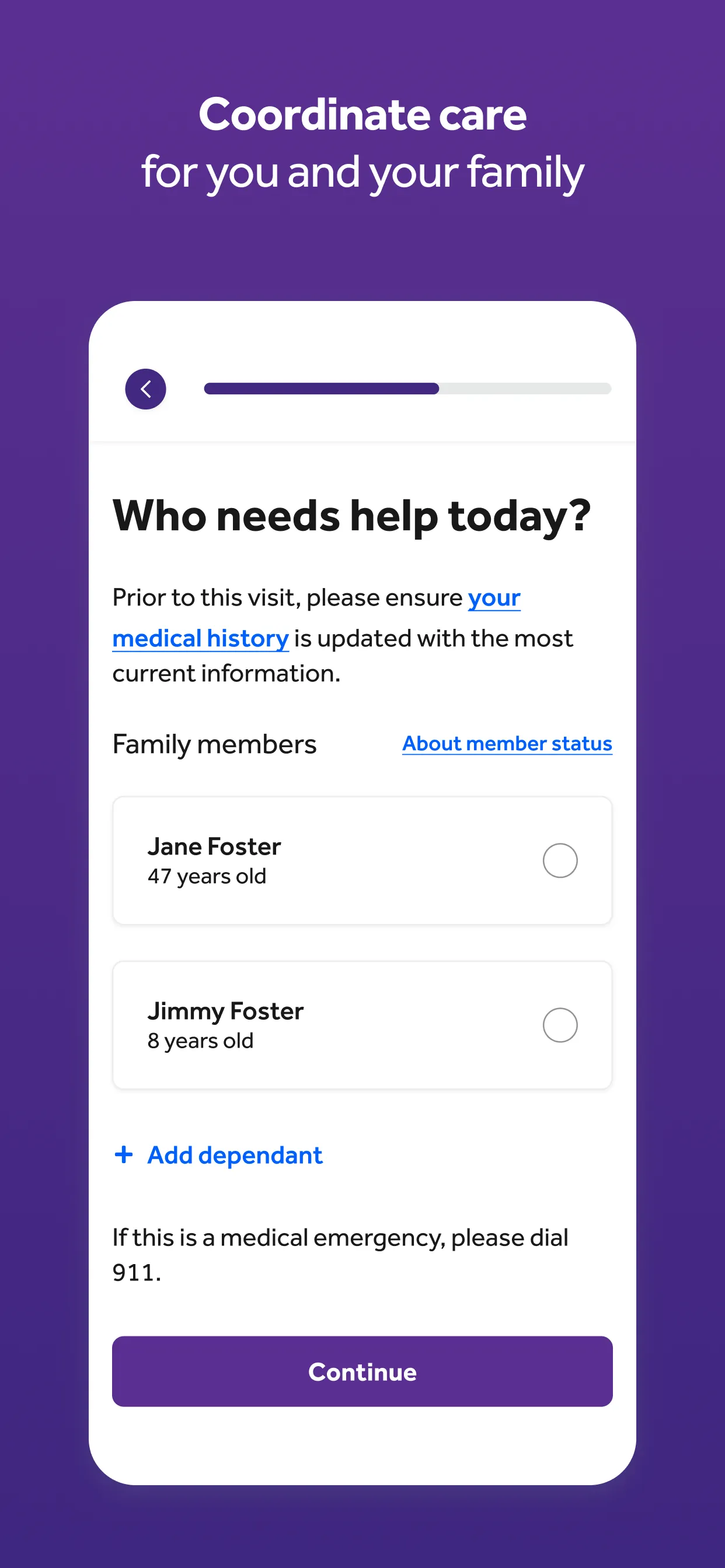 Teladoc Health iphone screenshot 6