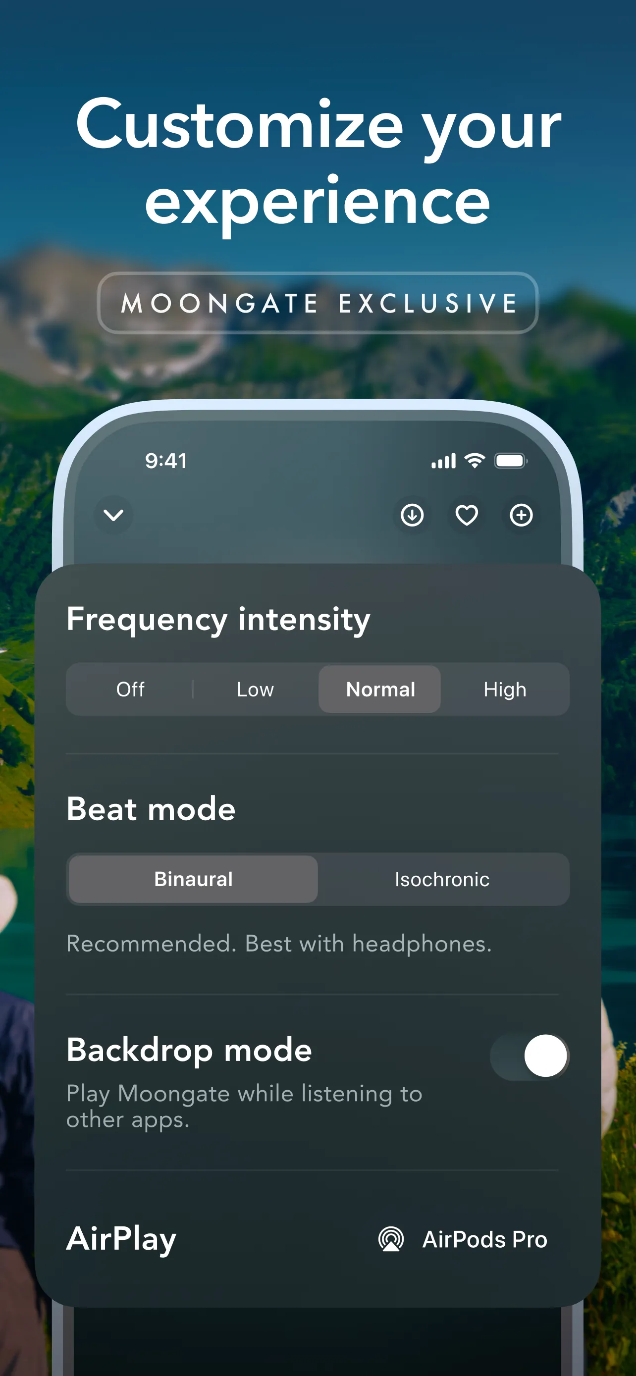 Moongate: Binaural Beats iphone screenshot 6