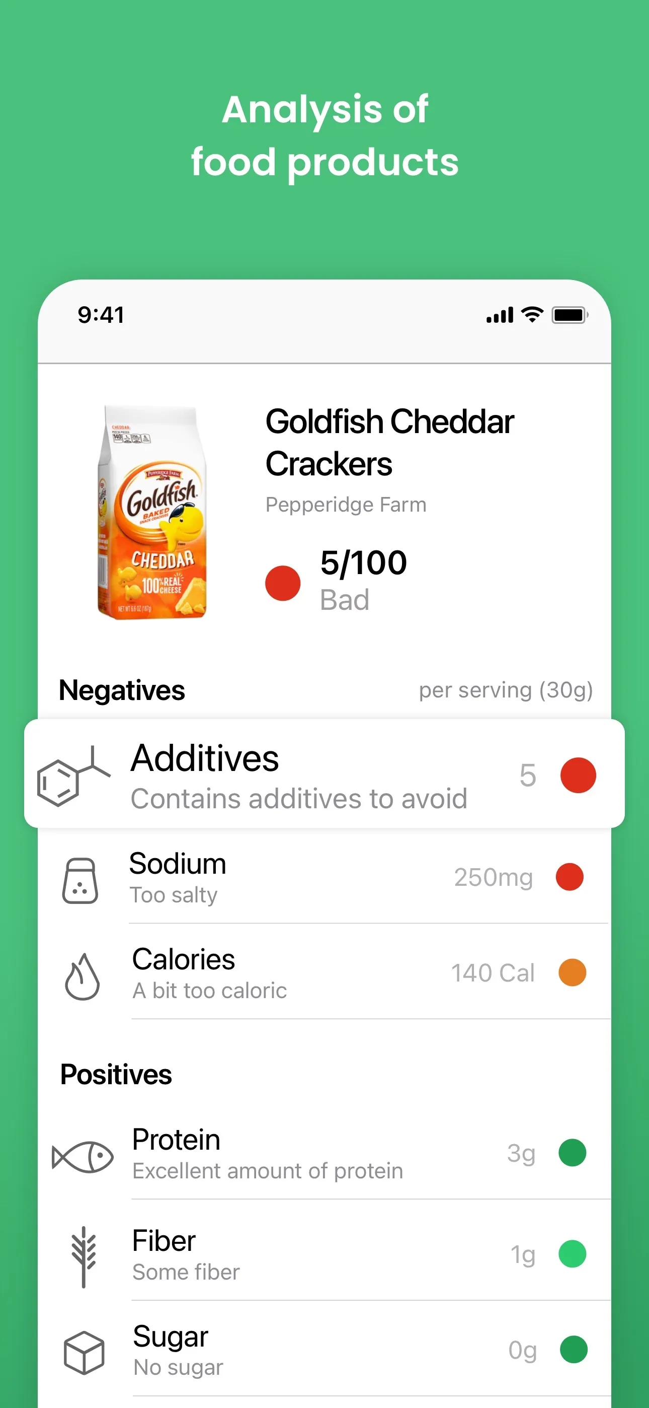 Yuka - Food & Cosmetic Scanner iphone screenshot 4