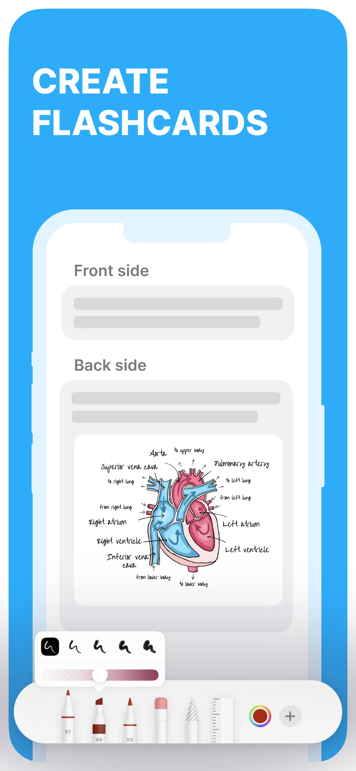 Noji: Flashcards Learning iphone screenshot 2
