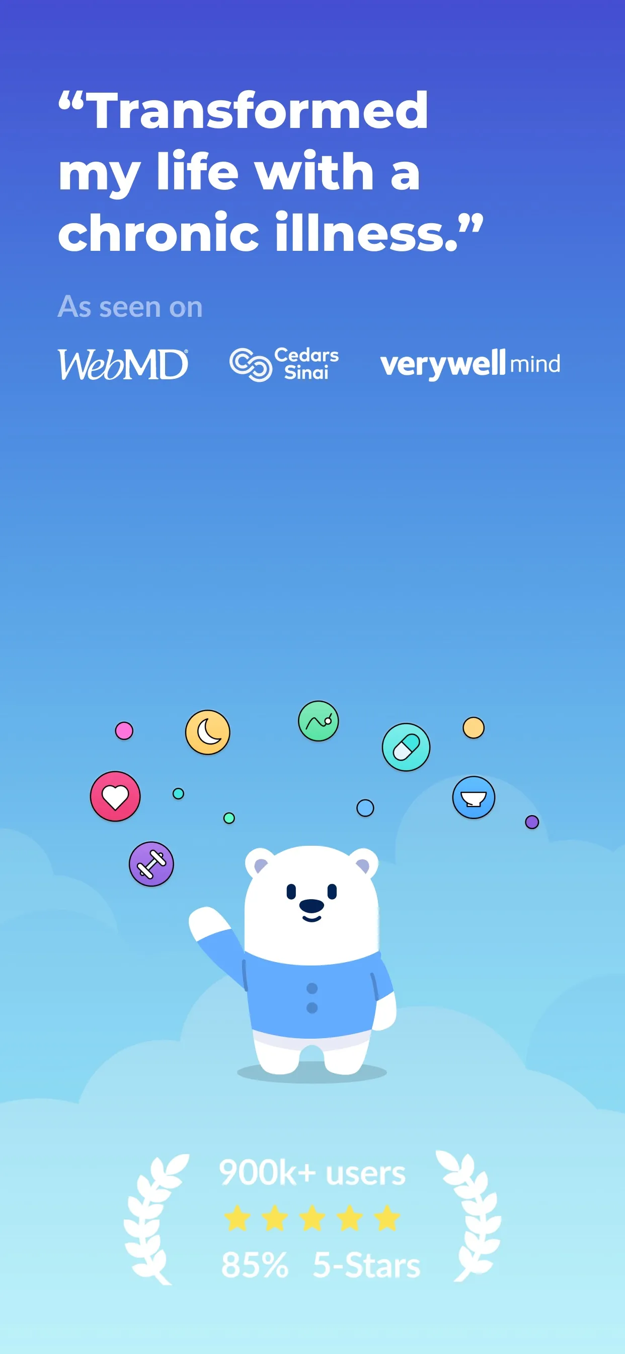 Bearable - Symptom Tracker iphone screenshot 1