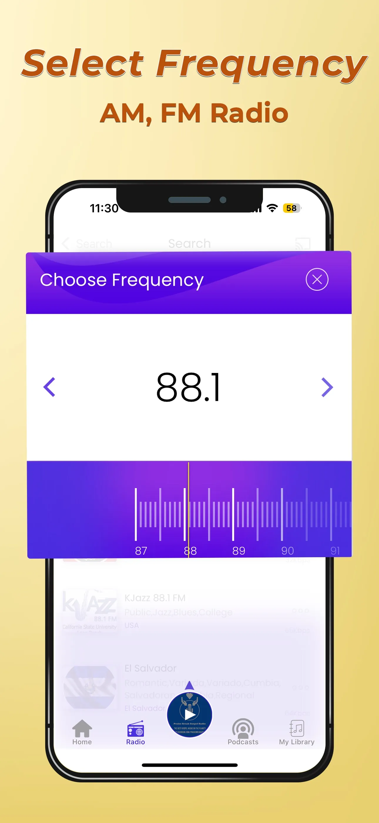 Radio FM: Music, News & Sports iphone screenshot 5