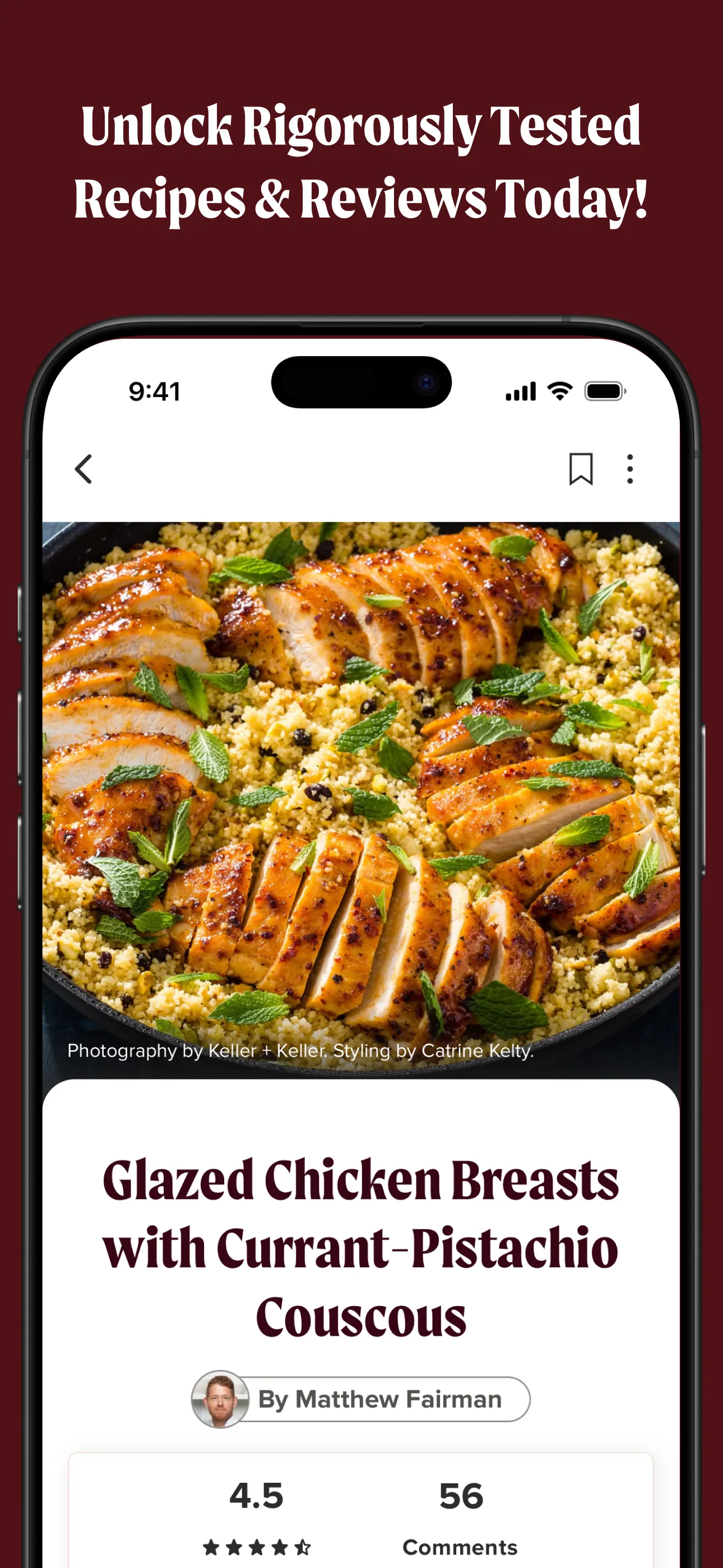 America's Test Kitchen iphone screenshot 2