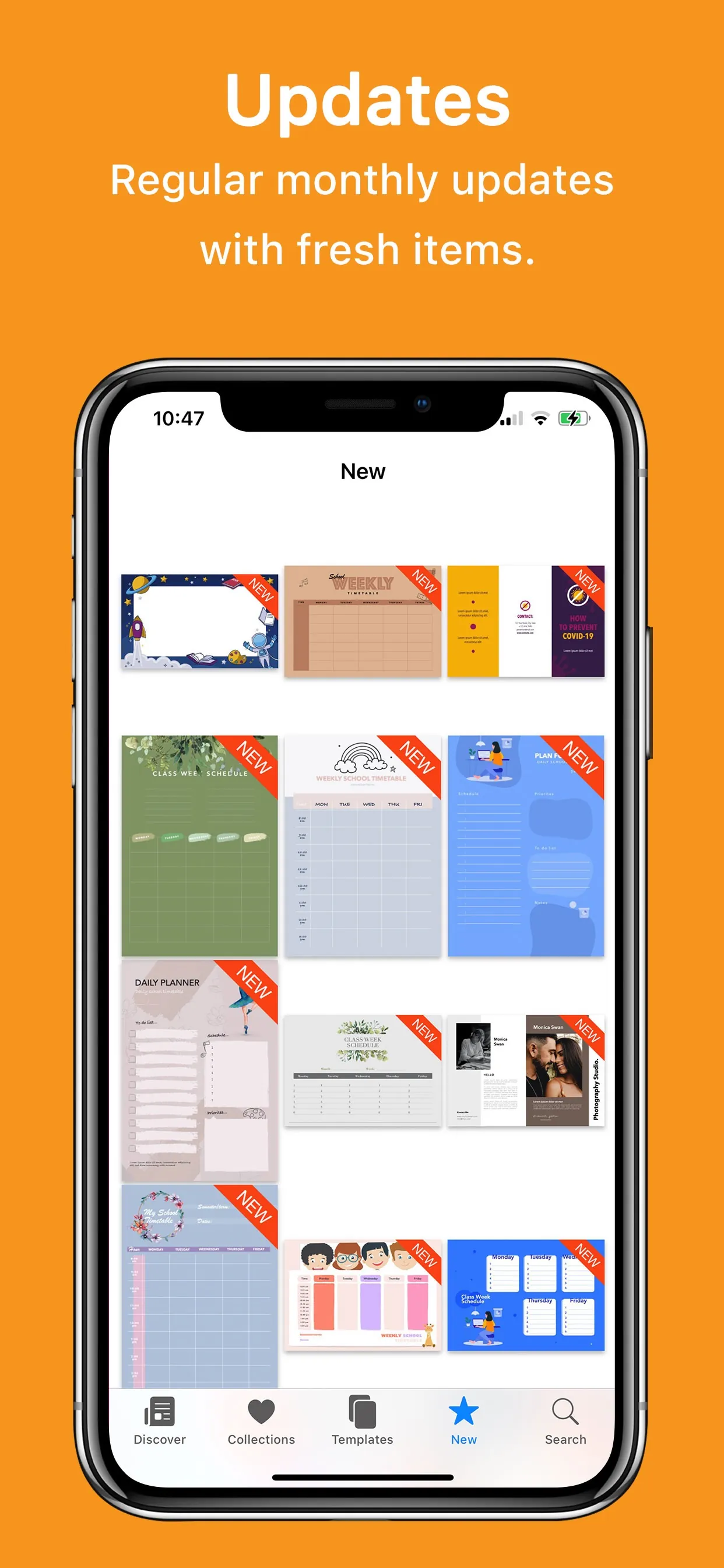 Templates for Pages - DesiGN iphone screenshot 5