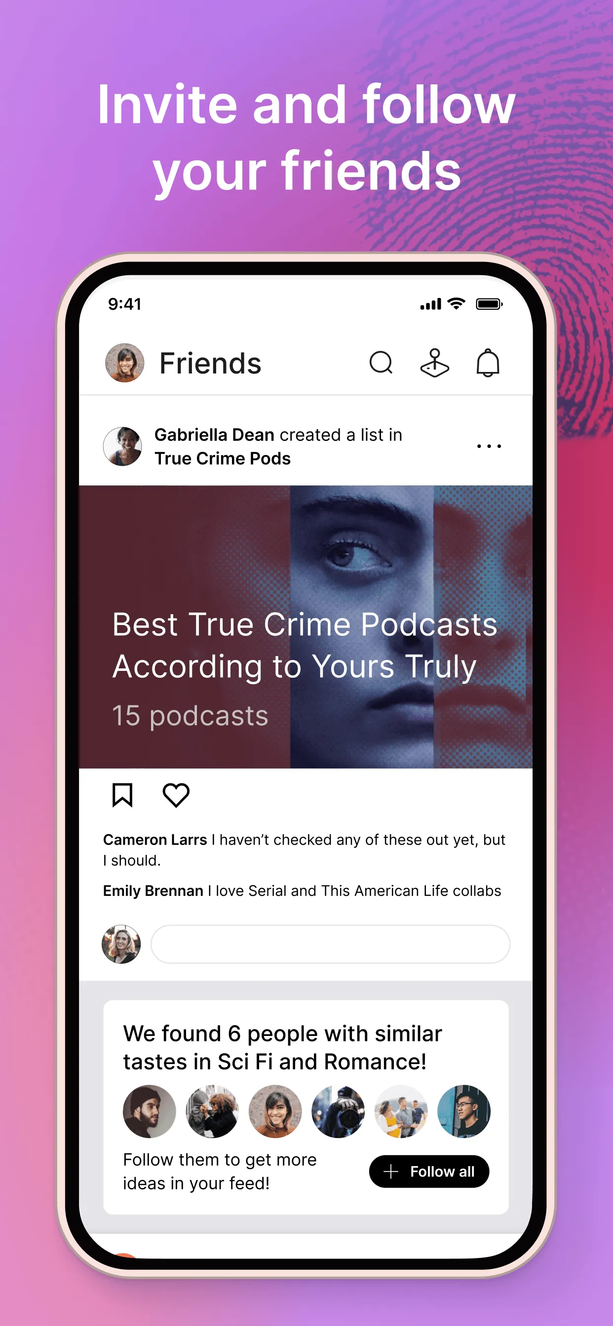 Likewise: Movie, TV, Book Recs iphone screenshot 8