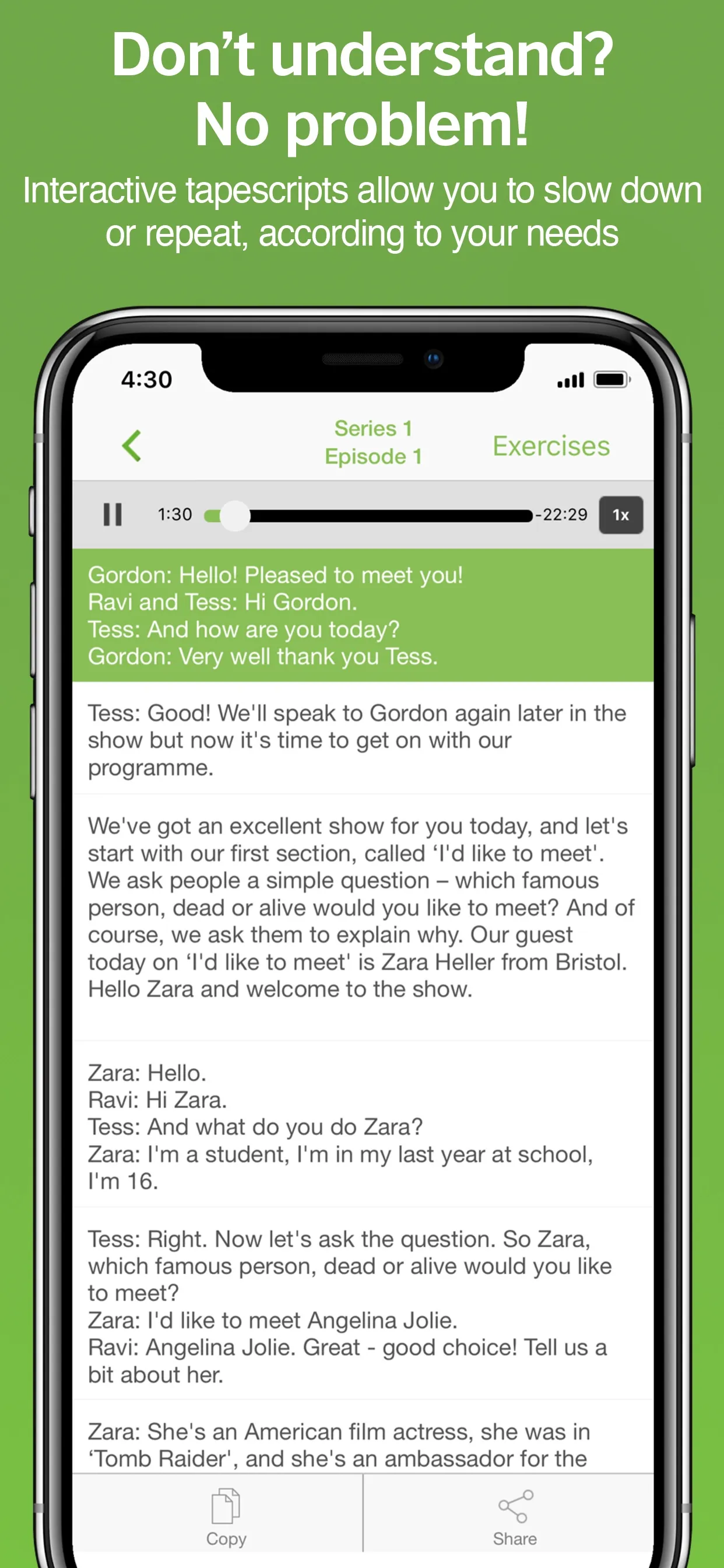 LearnEnglish Podcast iphone screenshot 4