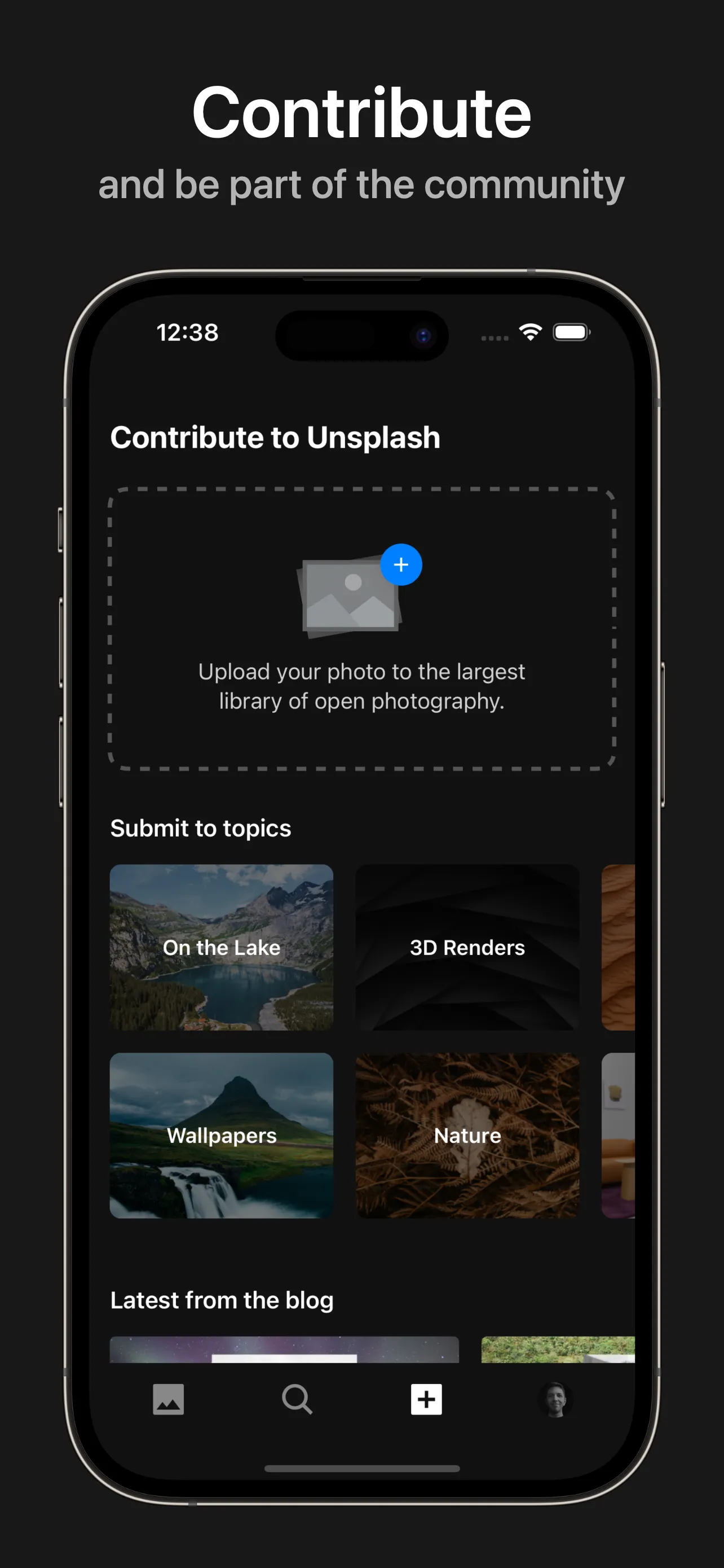 Unsplash iphone screenshot 6