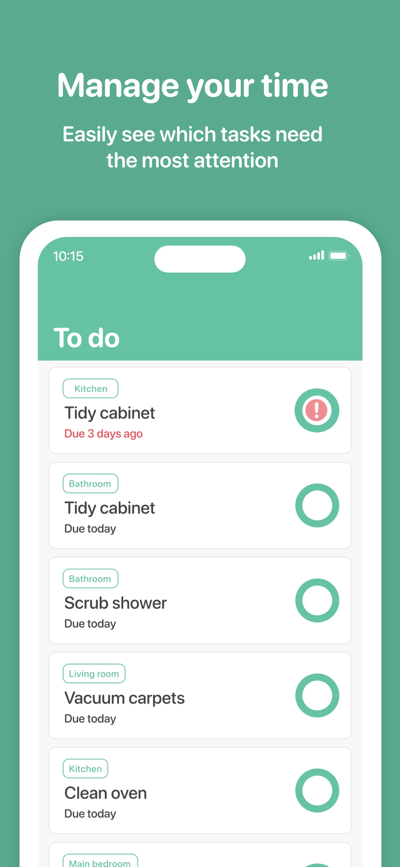 Spotless: A simply clean home iphone screenshot 4