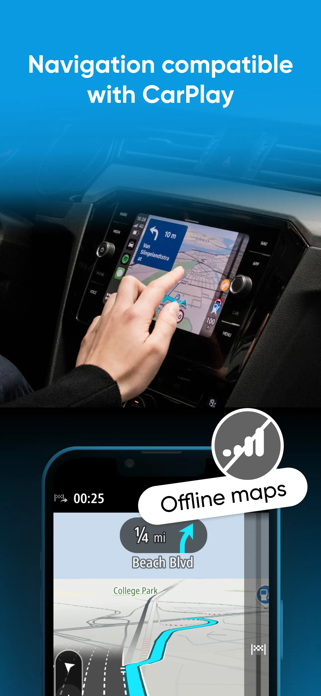 TomTom GO Navigation iphone screenshot 9