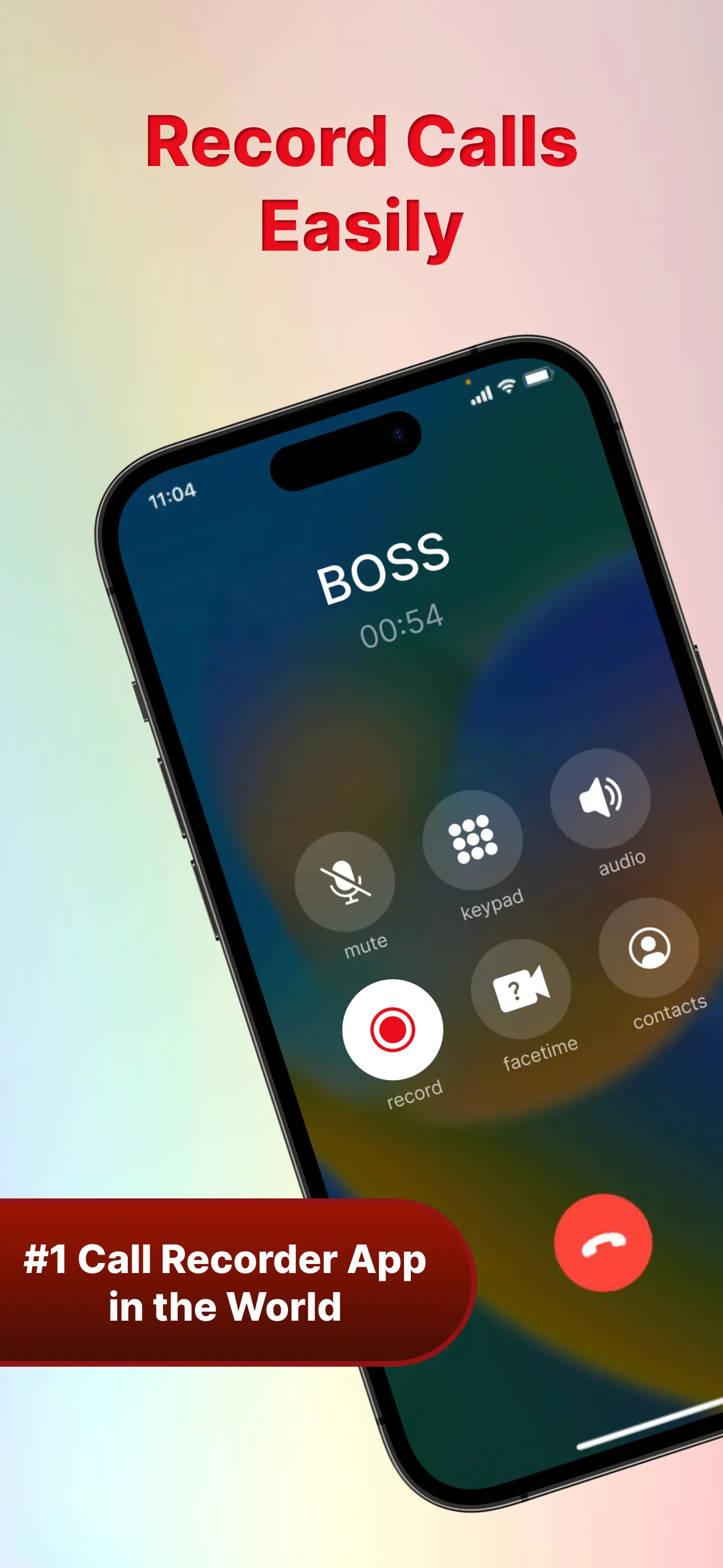 Call Recorder App: Record Call iphone screenshot 2