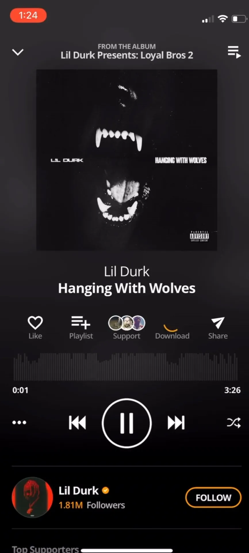 Audiomack - Play Music Offline iphone screenshot 1
