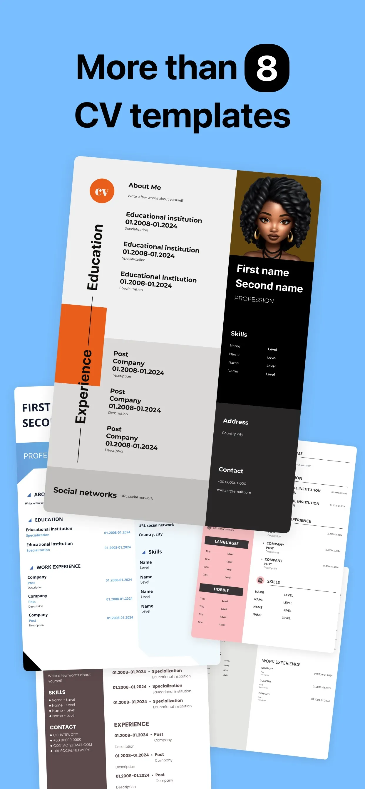CV Maker & Resume Builder app iphone screenshot 3