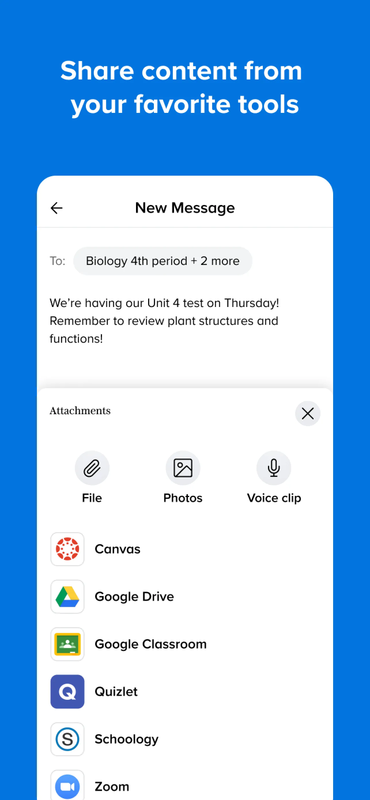 Remind: School Communication iphone screenshot 2