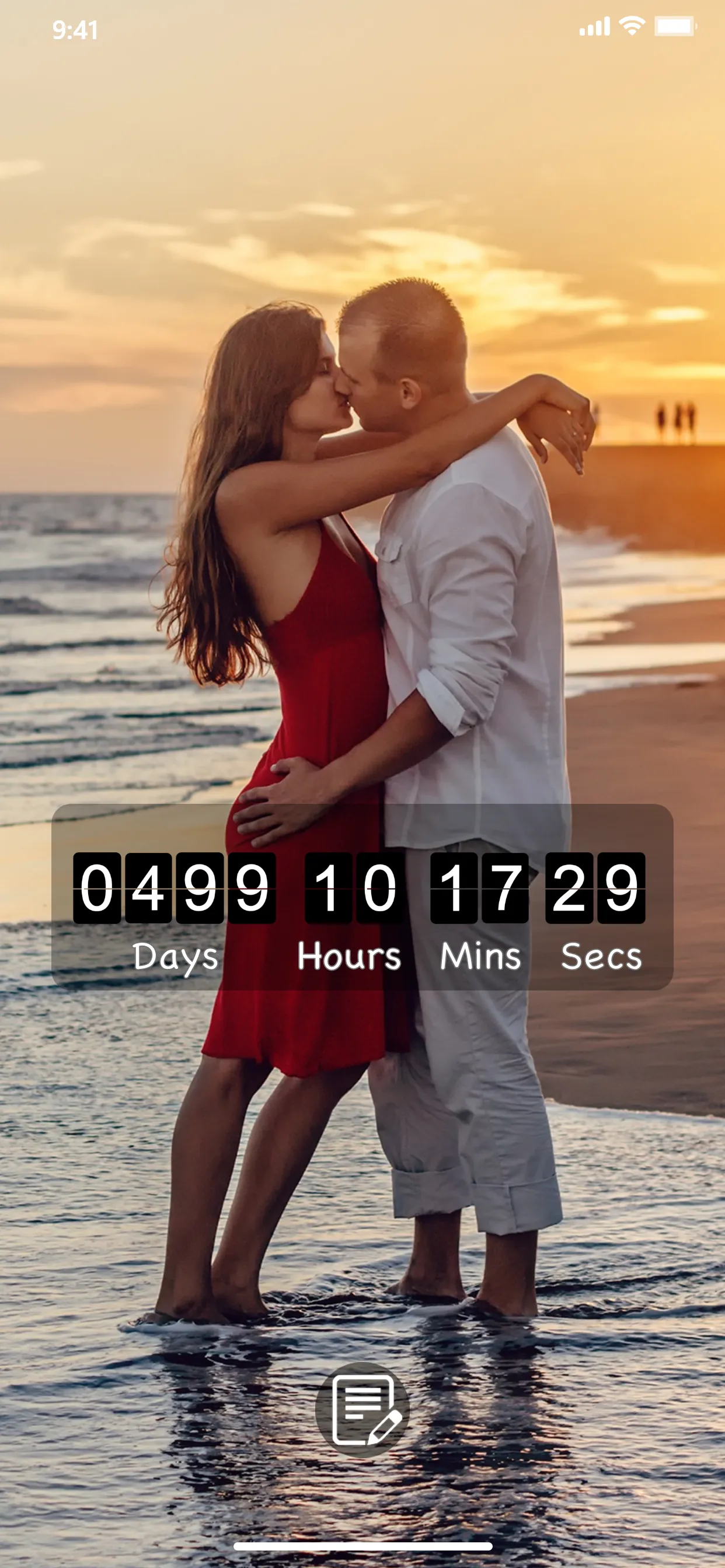 My Love-Relationship Countdown iphone screenshot 1