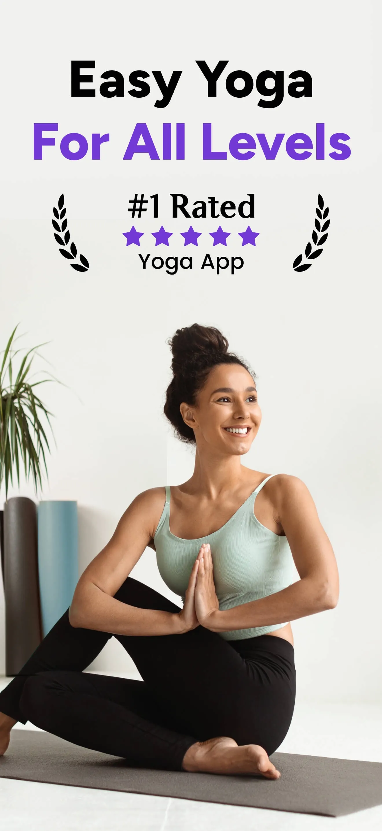 Yoga for Beginners, Pilates+ iphone screenshot 1