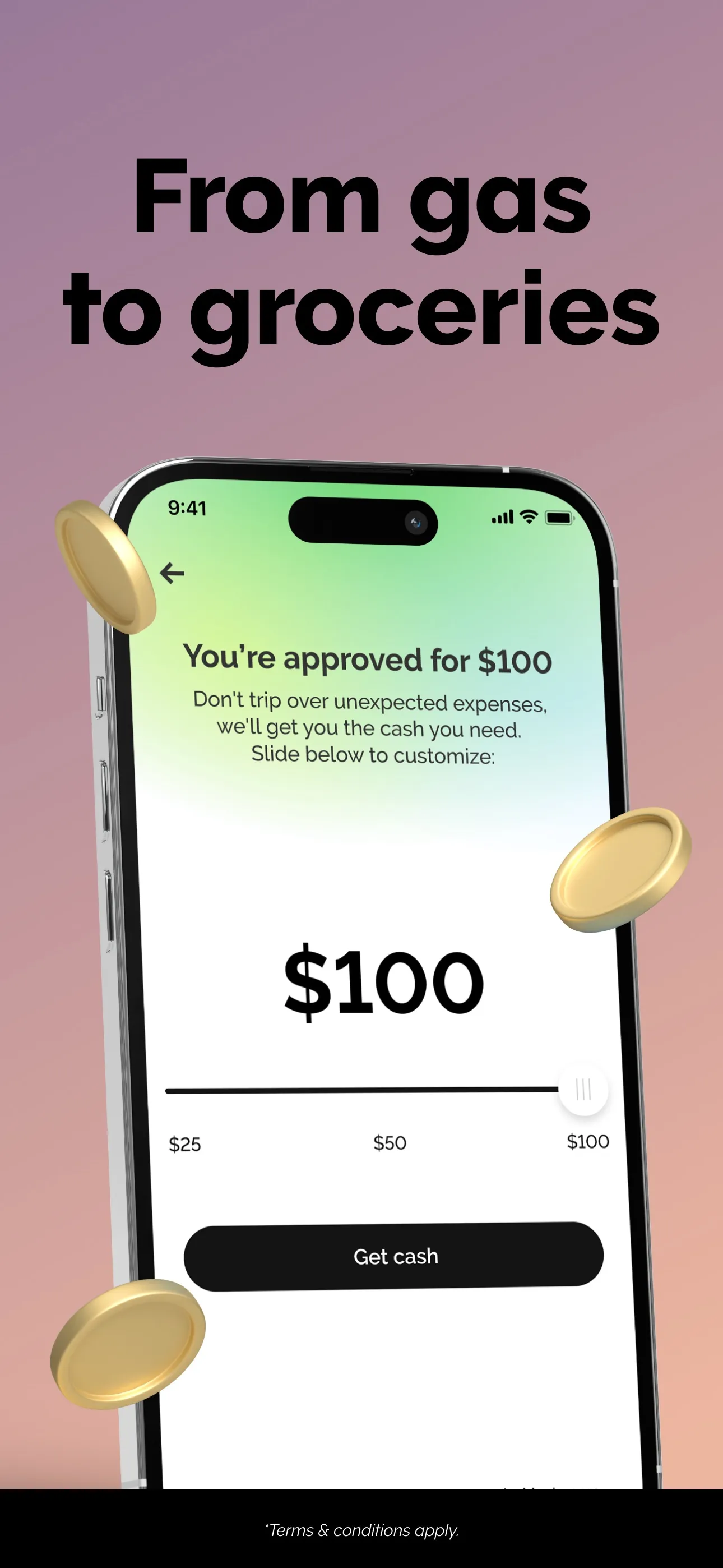 Grant: Cash Advance iphone screenshot 3