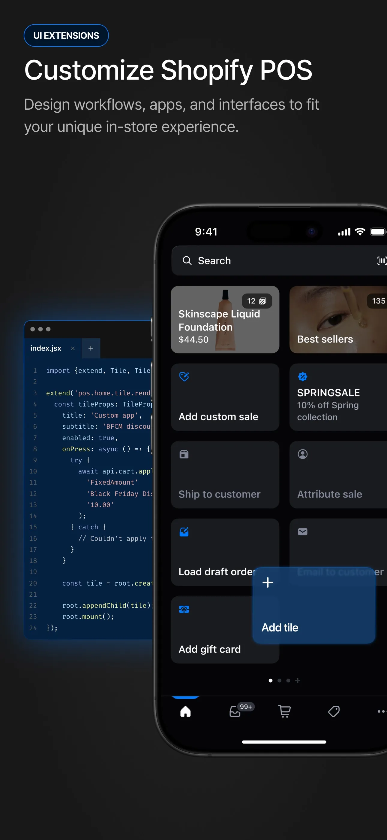 Shopify Point of Sale (POS) iphone screenshot 6
