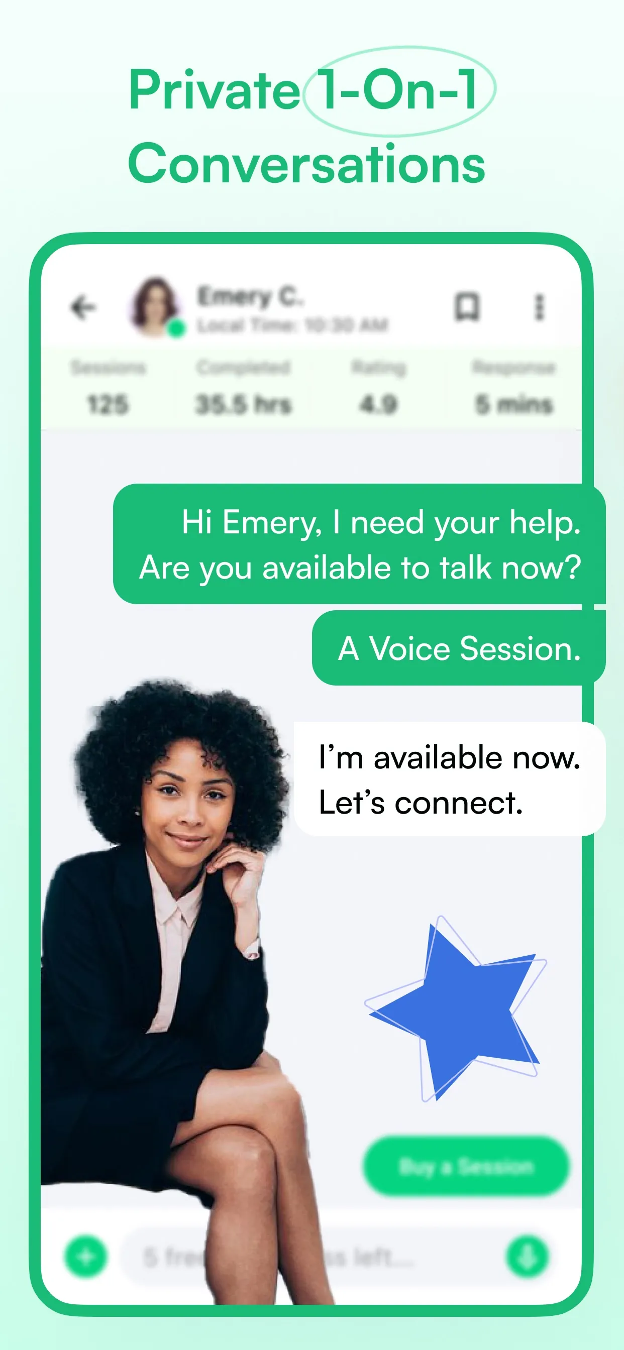 LiftTalk-Coaching & Counseling iphone screenshot 4