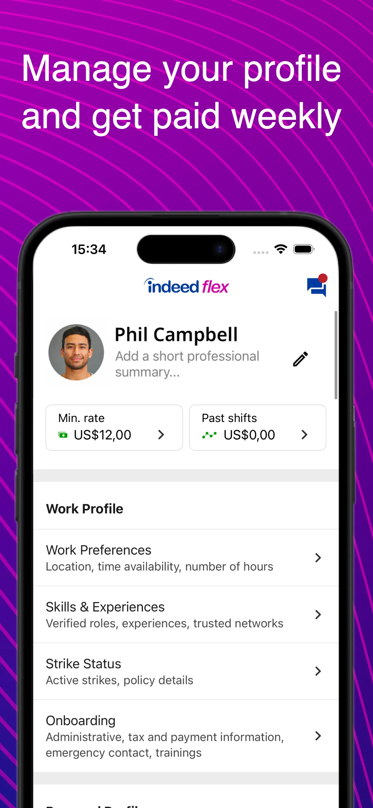 Indeed Flex - Job Search iphone screenshot 4