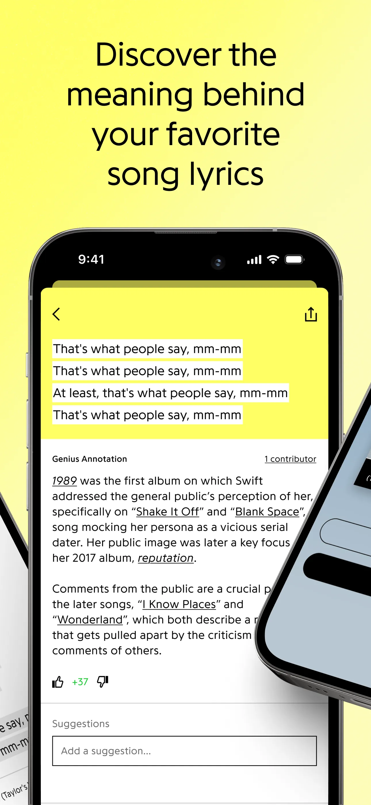 Genius: Song Lyrics Finder iphone screenshot 2