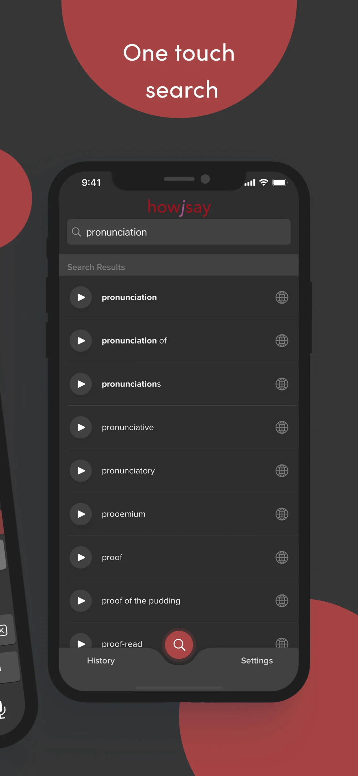 Howjsay Pronunciation iphone screenshot 7
